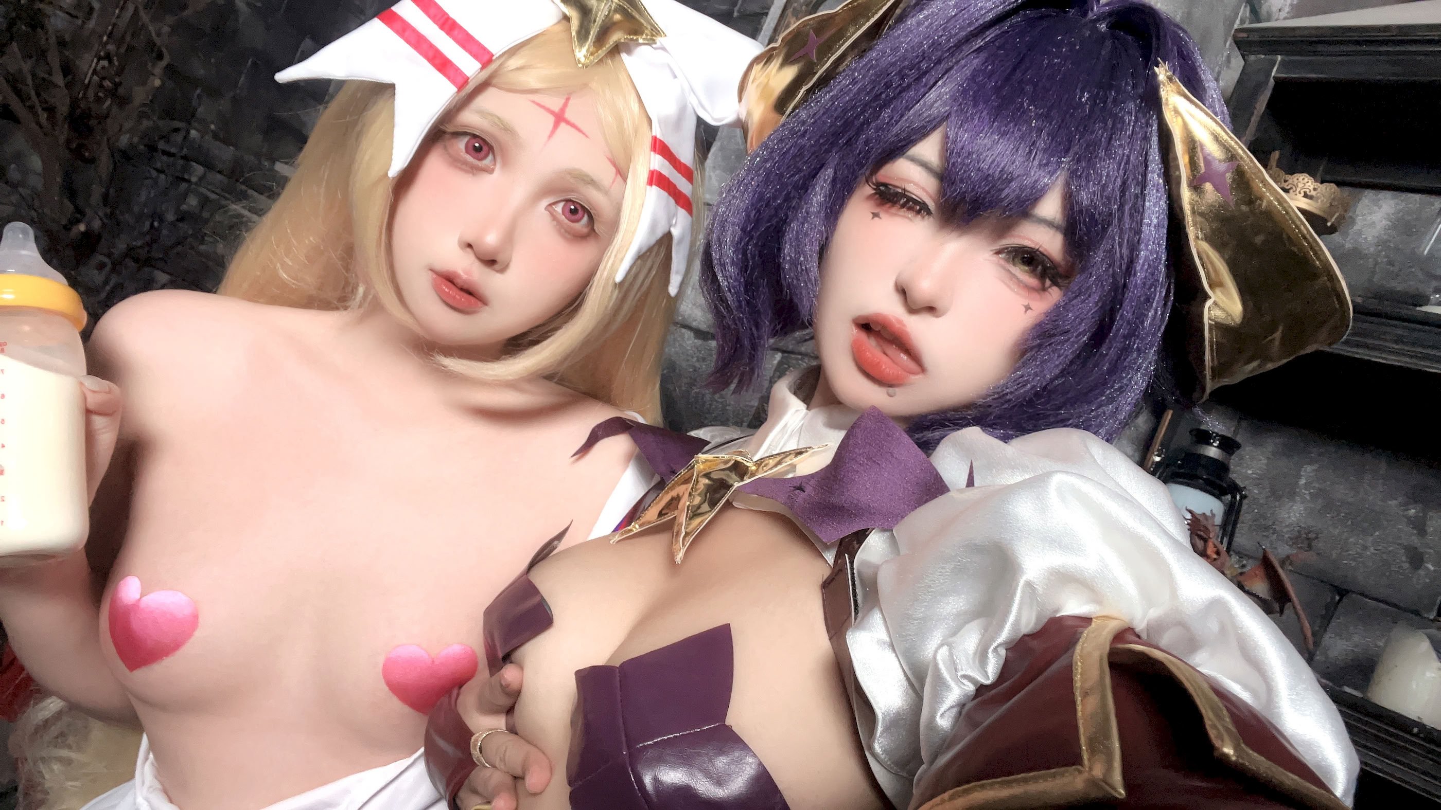 Đọc truyện hentai Tuyển tập Albums siêu phẩm Cosplay - Chap 1243 - Owa Amazake & Chiya Azuki - Dreaming of becoming a magical girl