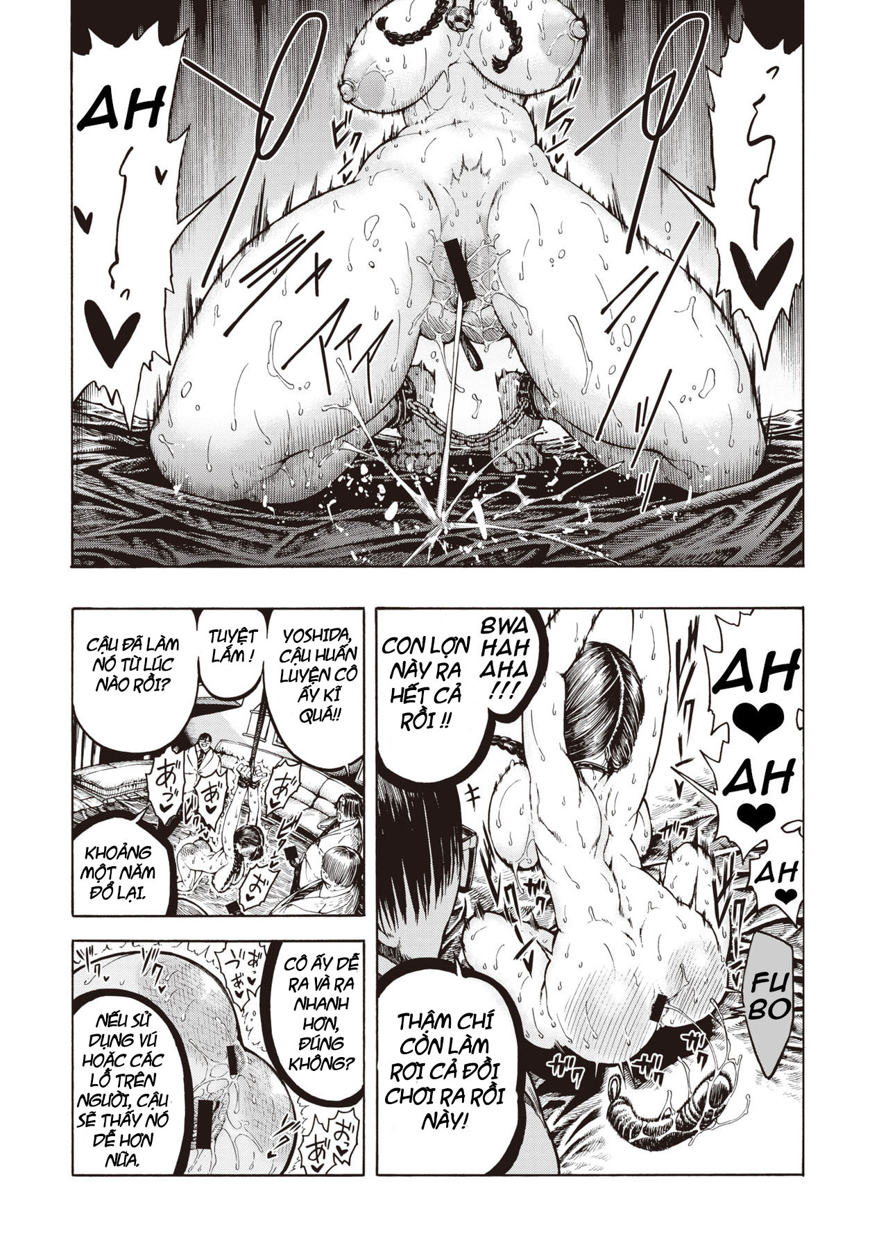 Đọc truyện hentai Buta To Present - Oneshot