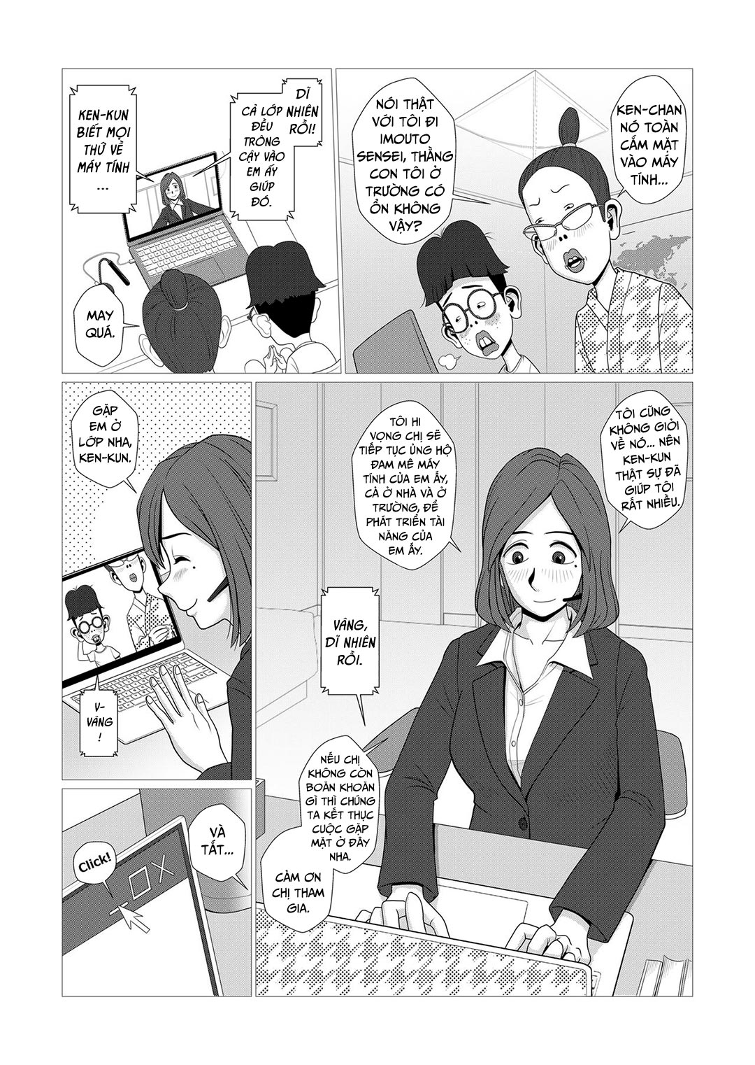 Đọc truyện hentai Sense Forgot To Turn Off Her Webcam - Oneshot