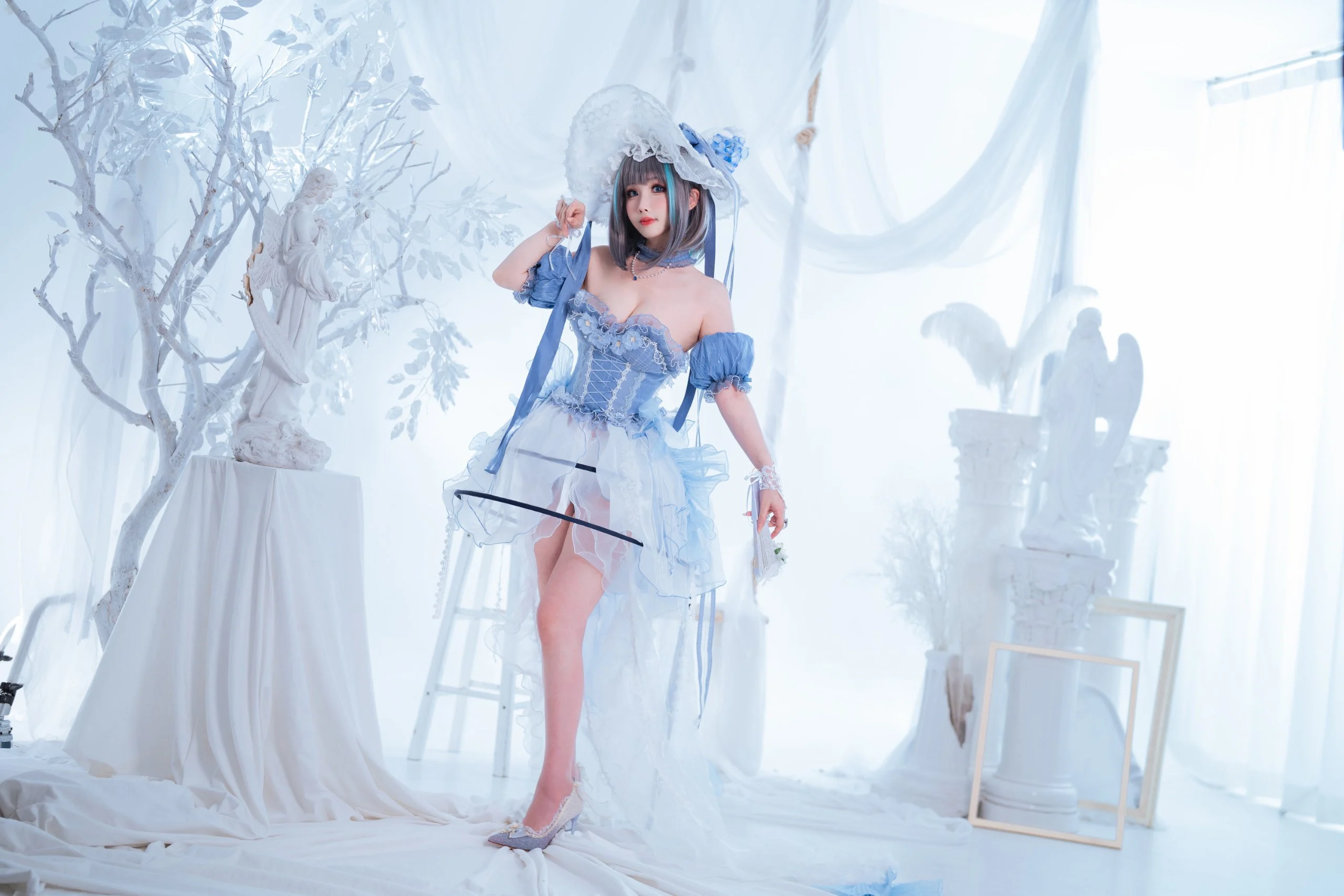Đọc truyện hentai Tuyển tập Albums siêu phẩm Cosplay - Chap 579 - Ryoko - Cheshire Ice Princess