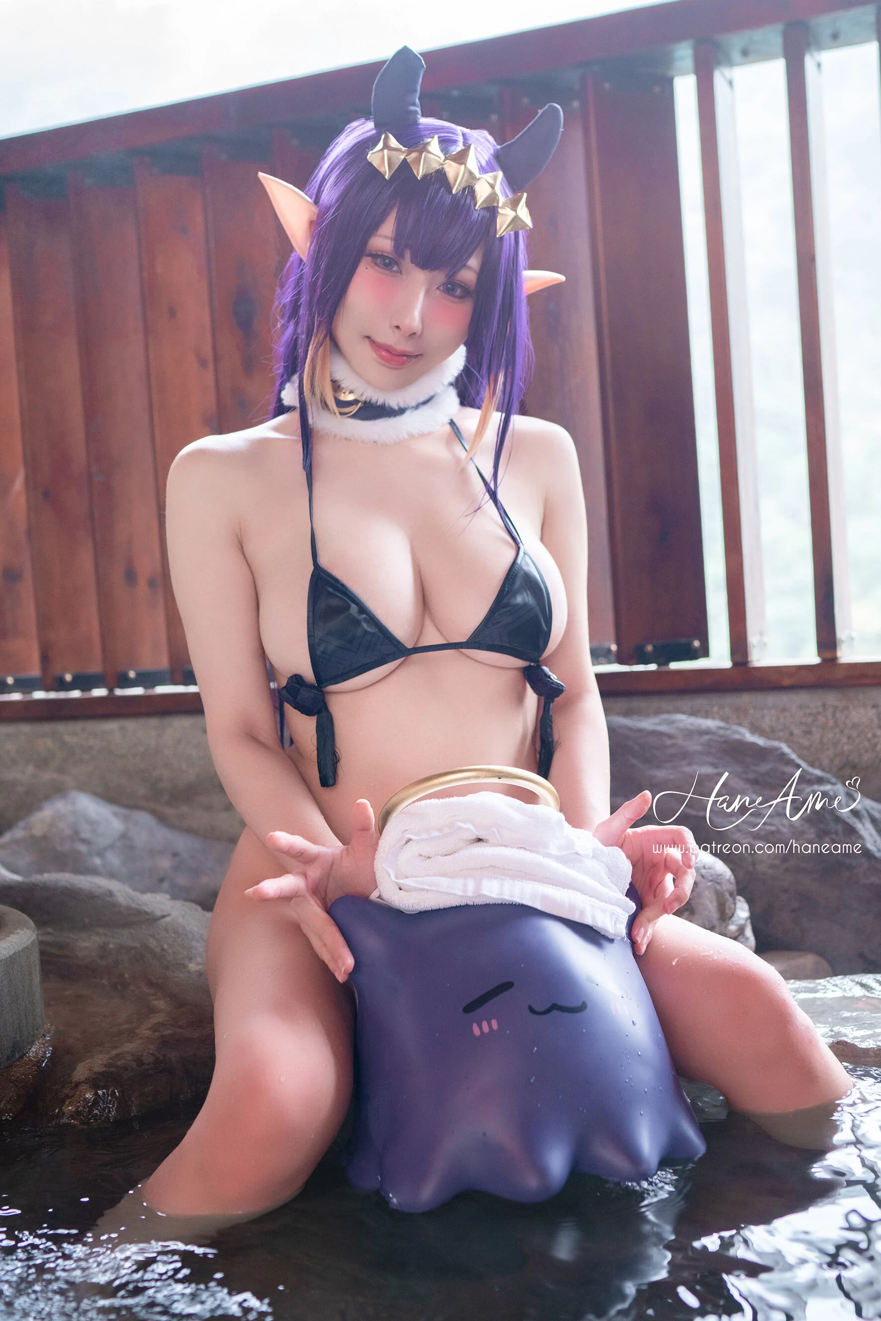 Đọc truyện hentai Tuyển tập Albums siêu phẩm Cosplay - Chap 661 - Haame - Ninomae No is Hot Springs