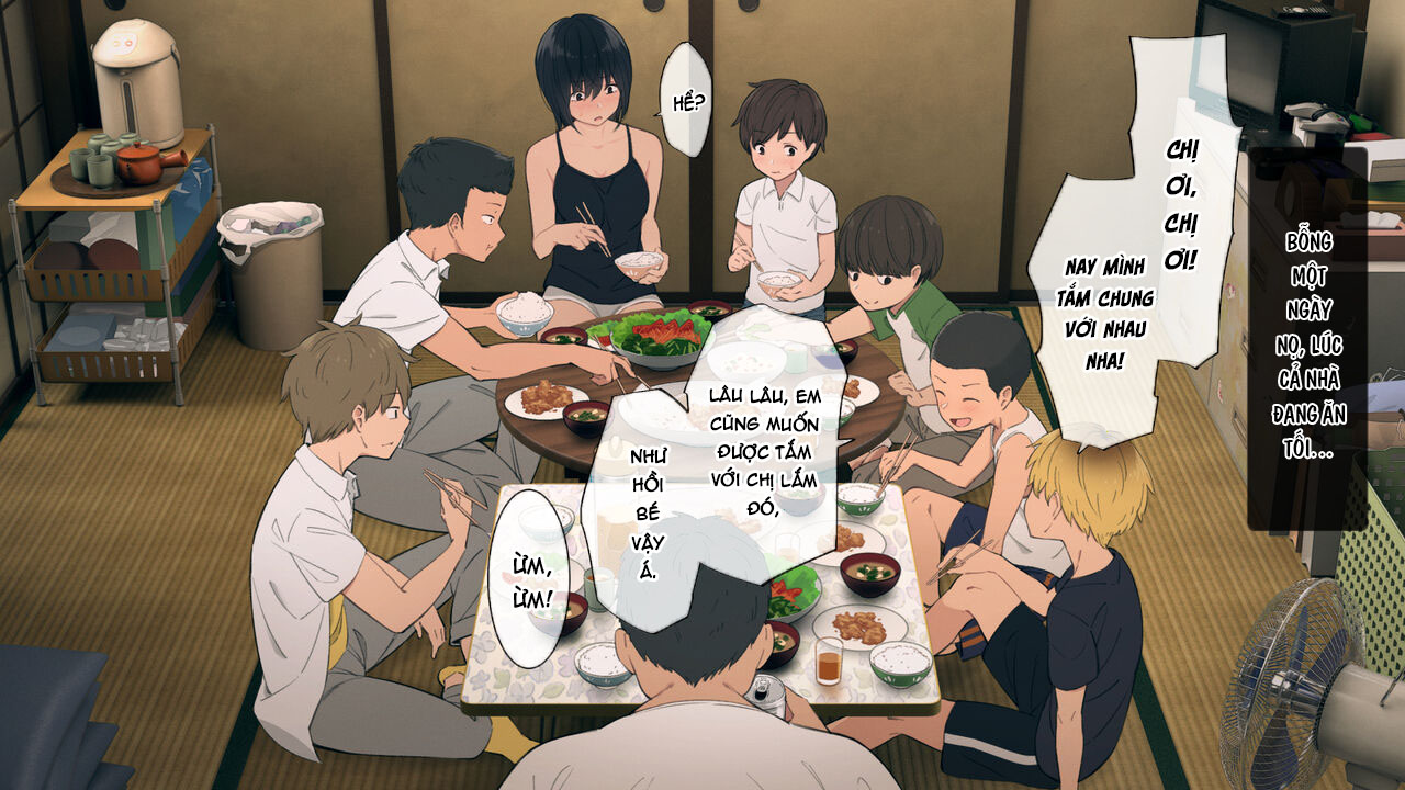 Đọc truyện hentai Toaru Daikazoku no Okazu Jijou ~Mamagawari Onee-chan Funtouki~ - chap6