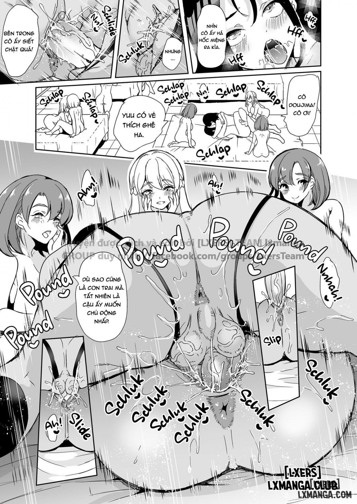 Đọc truyện hentai The Lone Cock in the Sex Club for Girls - Oneshot