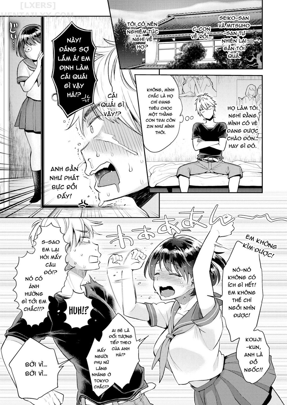 Đọc truyện hentai Horny Hometown - Chap 1