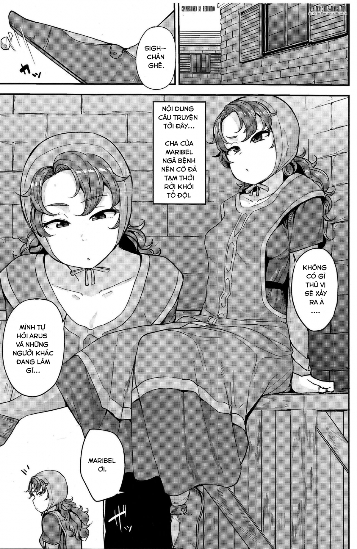 Đọc truyện hentai Amimoto no Musume Maribel Saimin Choukyou (Dragon Quest VII) - Chap 1