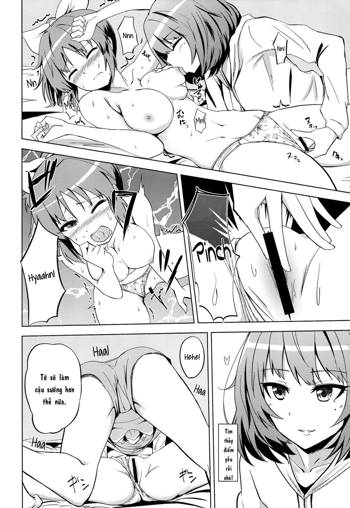 Đọc truyện hentai Kaede-san's Teasing of Nana (The Idolmaster) - Oneshot