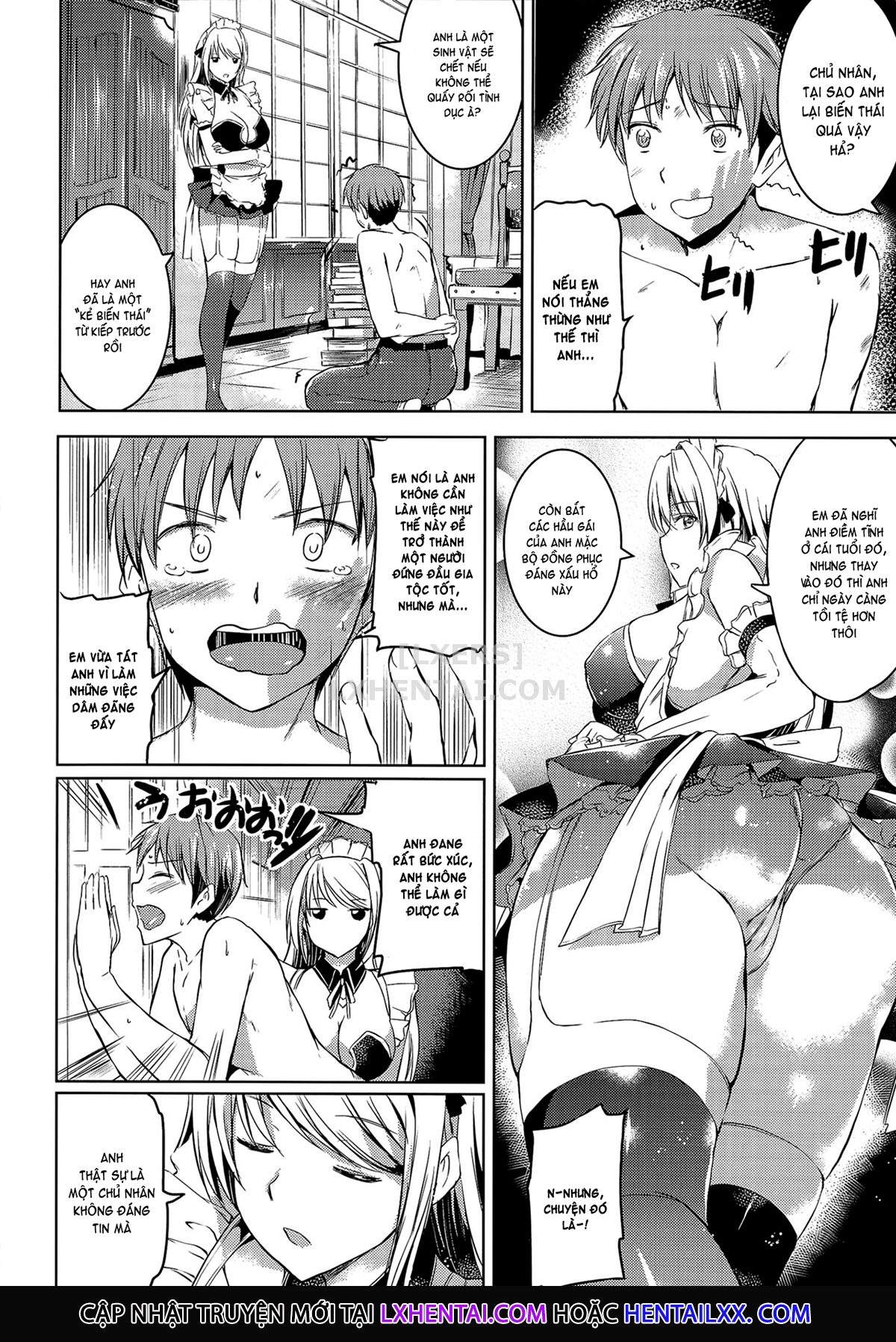 Đọc truyện hentai Ojousama No Maid Jijou - Chap 2