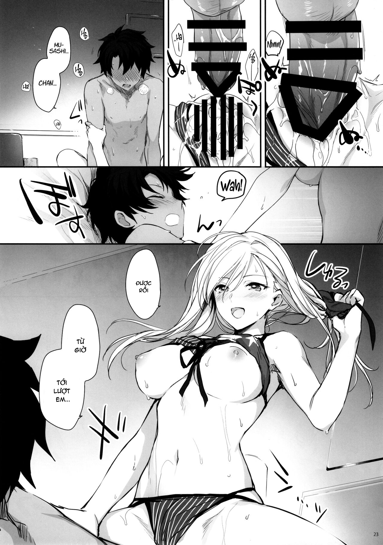 Đọc truyện hentai I'll Trace Your Contour with My Fingertips Warmed from the Summer Heat - Oneshot