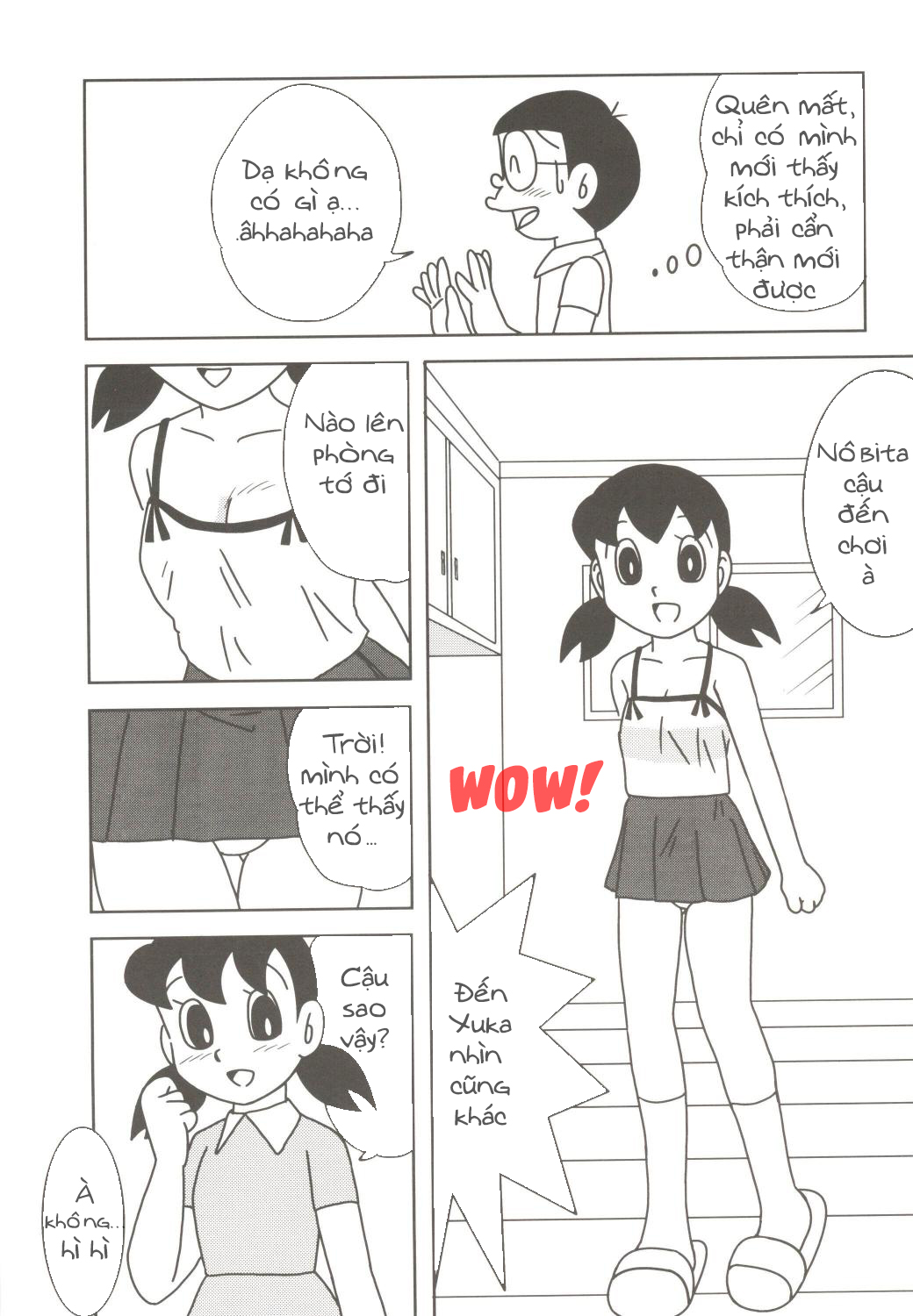 Đọc truyện hentai Thánh Nôbita - Tập 2 - Bình Xịt Kích Thích