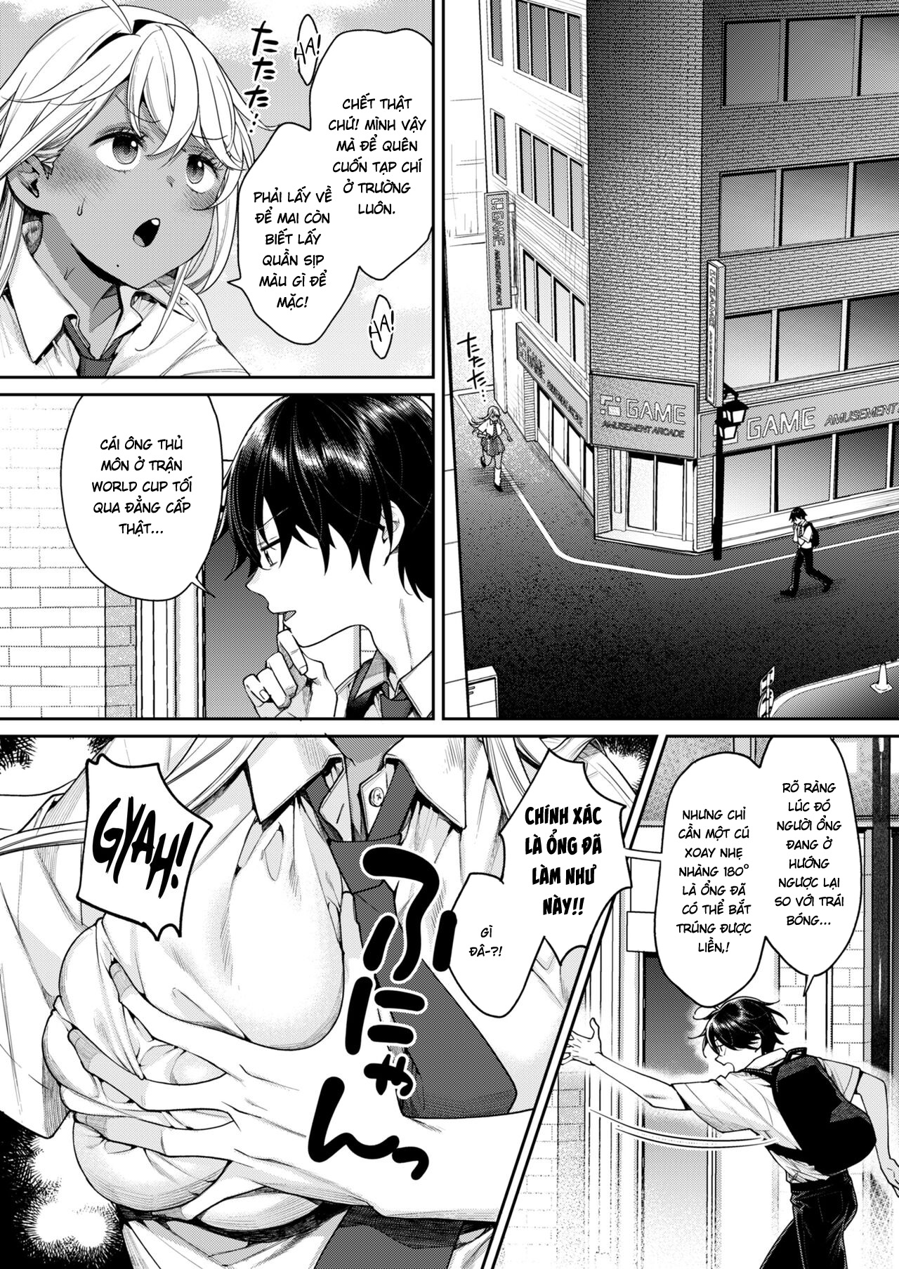 Đọc truyện hentai Lí do tôi có có bạn gái là cô nàng gyaru da ngăm! - Oneshot bắn tùm lum