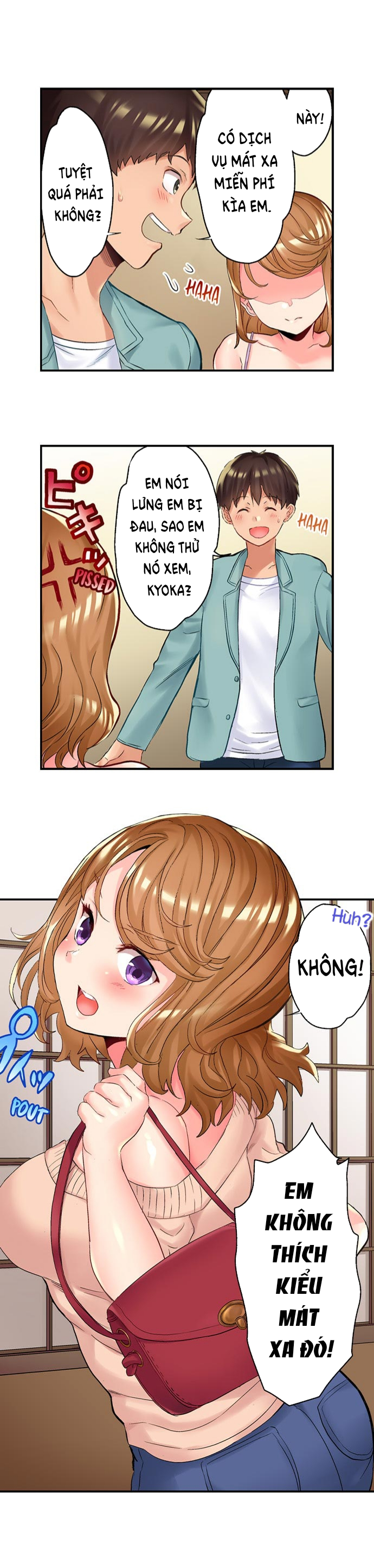 Đọc truyện hentai Mát xa Sung Sướng - Chap 1. Kỳ nghỉ