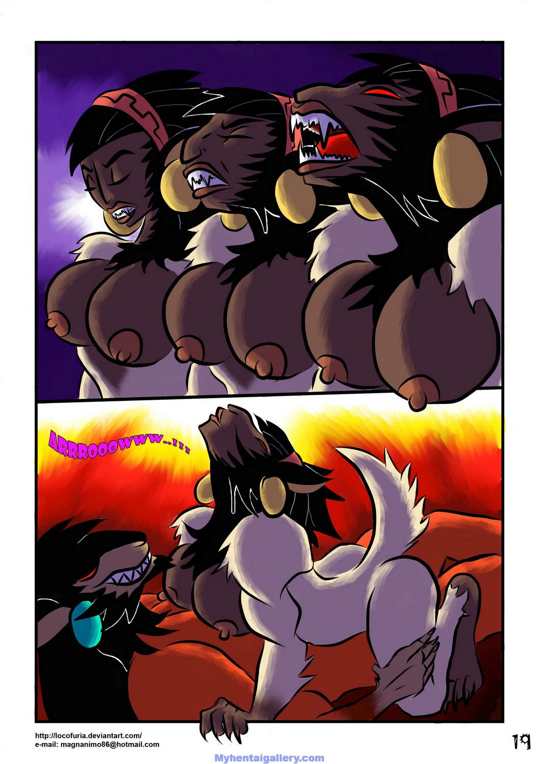 Đọc truyện hentai Huyết thanh người sói - Oneshot