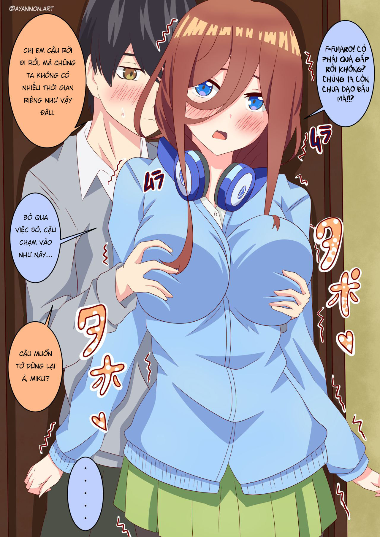 Đọc truyện hentai Our Longed For Alone Time. - Oneshot