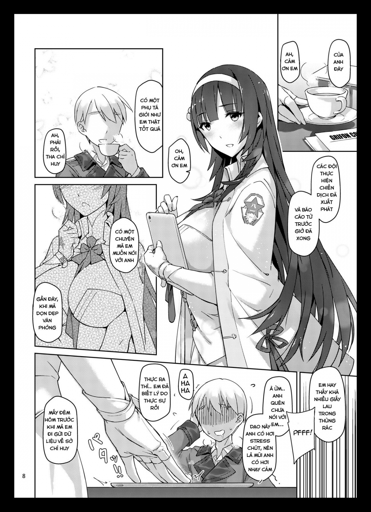 Đọc truyện hentai Type 95 Estrus Secretary (Girls' Frontline) - Oneshot