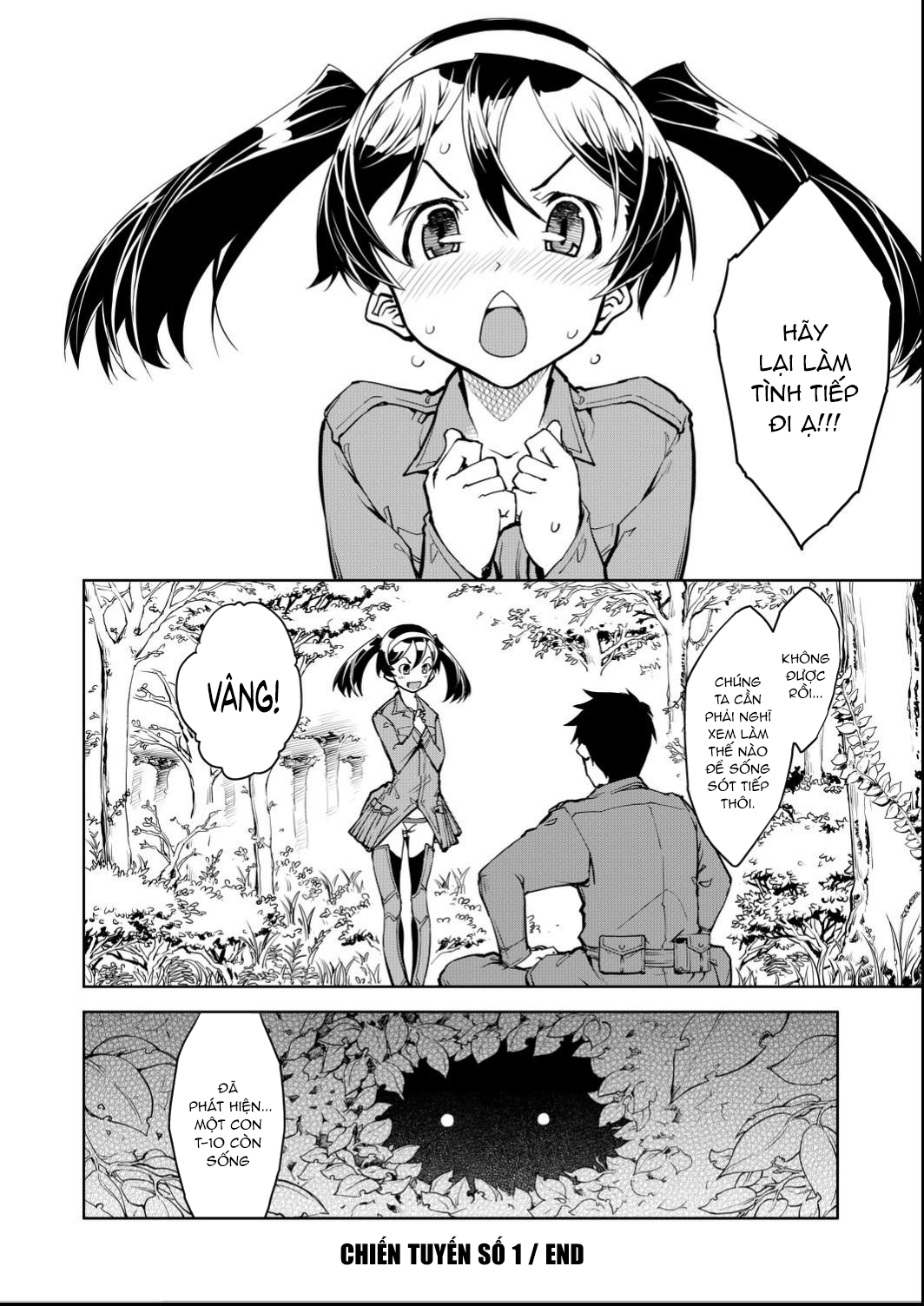 Đọc truyện hentai Những thiếu nữ chiến xa - Chiến tuyến số 1