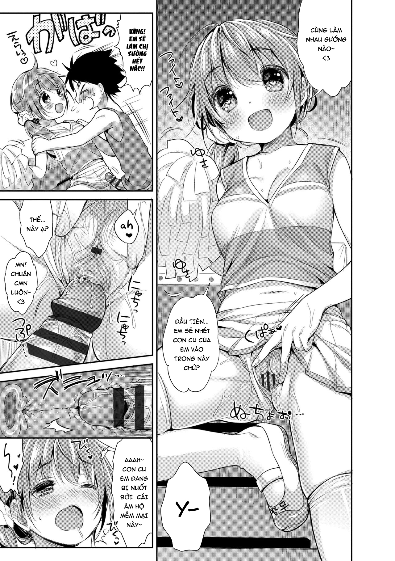 Đọc truyện hentai Hatsukoi Ecchi - First love H. - Chap 3: Hoạt Náo Viên