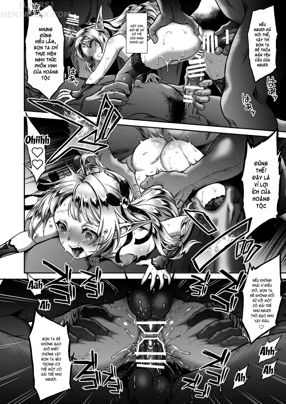 Đọc truyện hentai Tasogare No Shou Elf - Chap 6