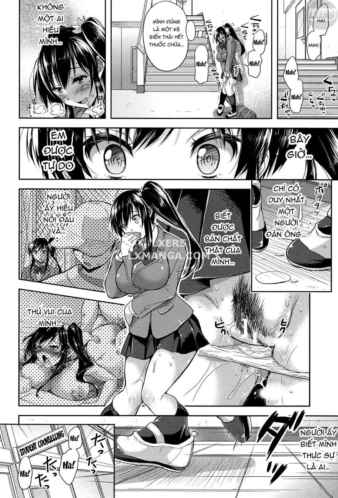 Đọc truyện hentai Khuôn mặt dâm đãng  và thực sự thèm tình - Chap 6
