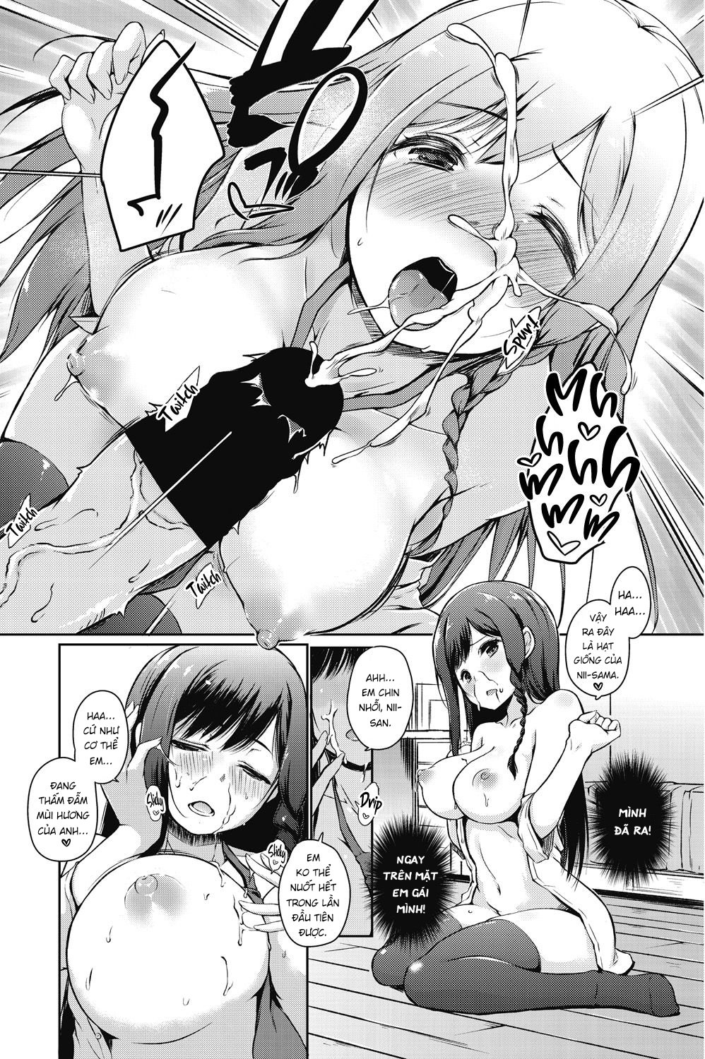 Đọc truyện hentai Hậu Quả Khi Dạy Em Gái Sai Cách - Oneshot