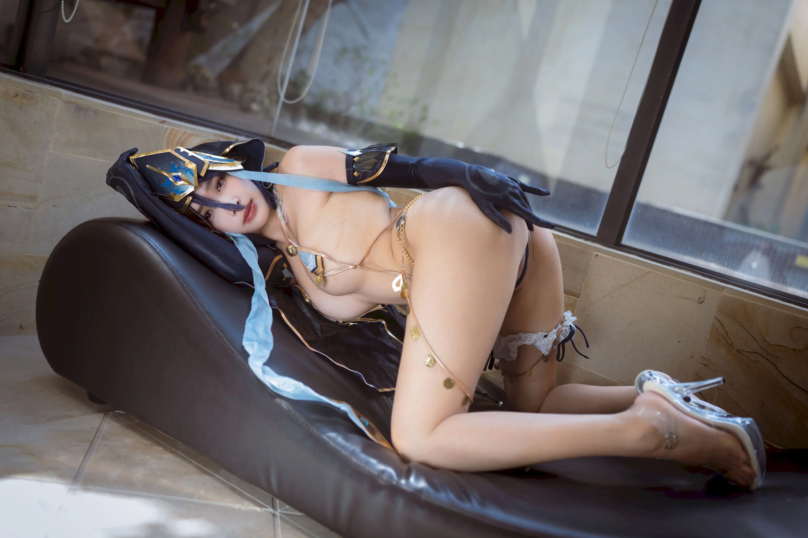 Đọc truyện hentai Tuyển tập Albums siêu phẩm Cosplay - Chap 1158 - Momo - Genshin Impact: Hidden Mirror Lady