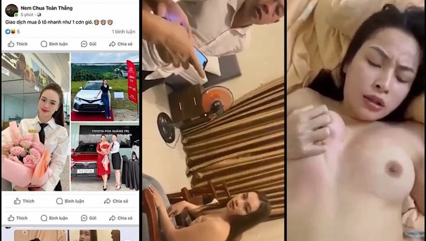 Full clip đánh ghen em Sale Toyota chốt xe bằng lồn . Em nó dâm đĩ 1 cách thần kỳ thế này bảo sao không bỏ vợ nắc em nó