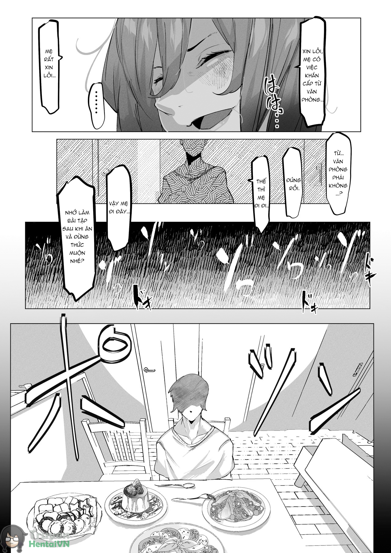 Đọc truyện hentai Thằng con báo đời làm người mẹ bị hiếp đến mang thai - oneshot