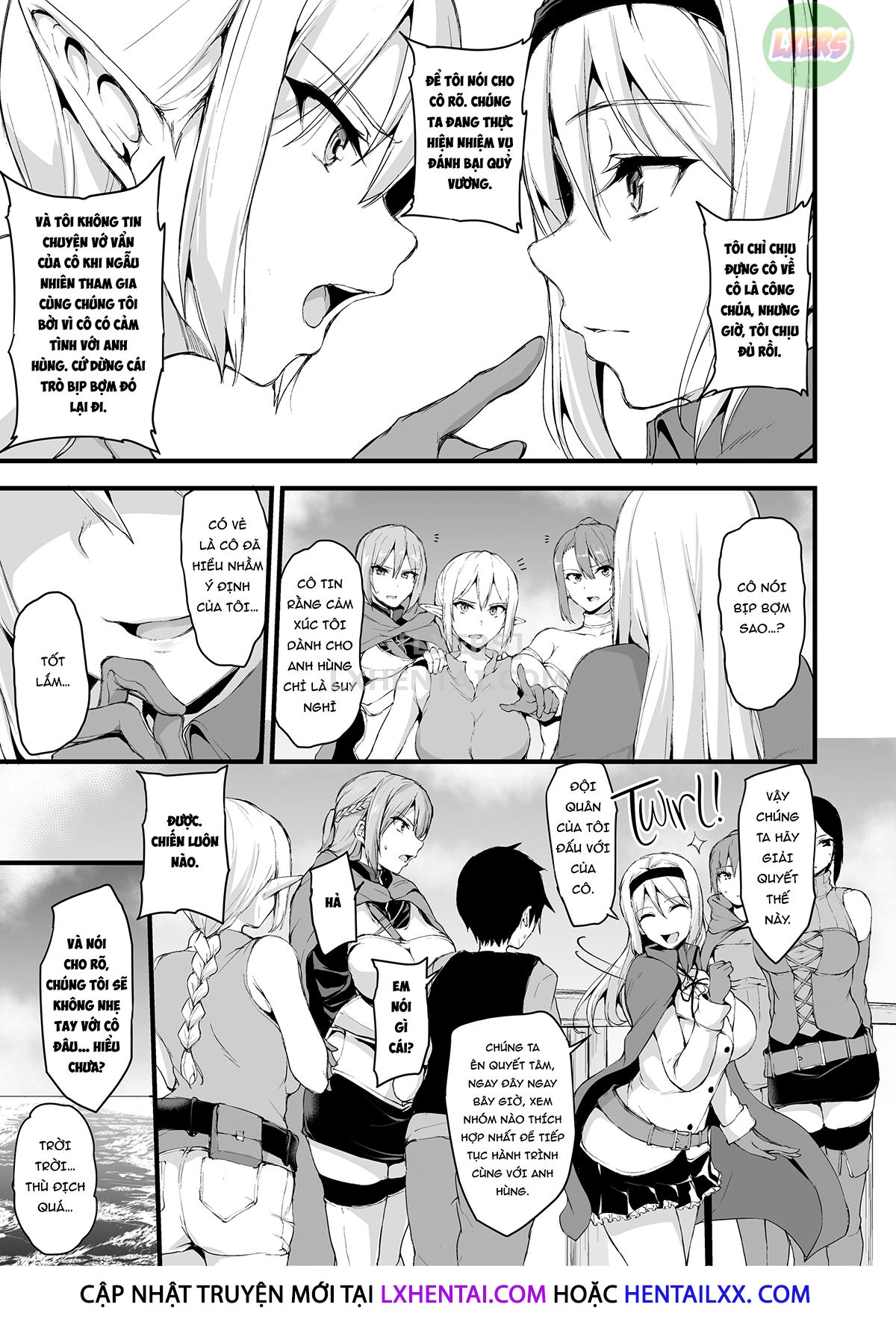 Đọc truyện hentai Tales of a Harem in Another World - Chap 6 - Overloaded! Orgies on the High Seas!