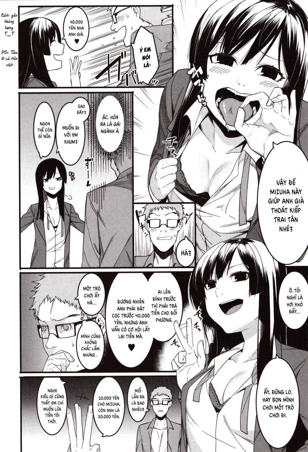 Đọc truyện hentai Mizuha ni Oshioki! - Chap 1