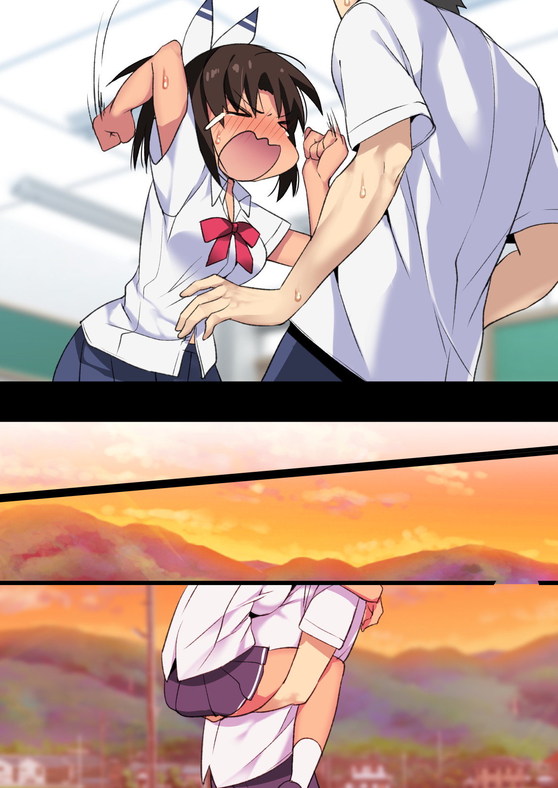 Đọc truyện hentai Bạn nối khố nhà quê đang phát tình! (nguyên tác) - Hình: Phần A