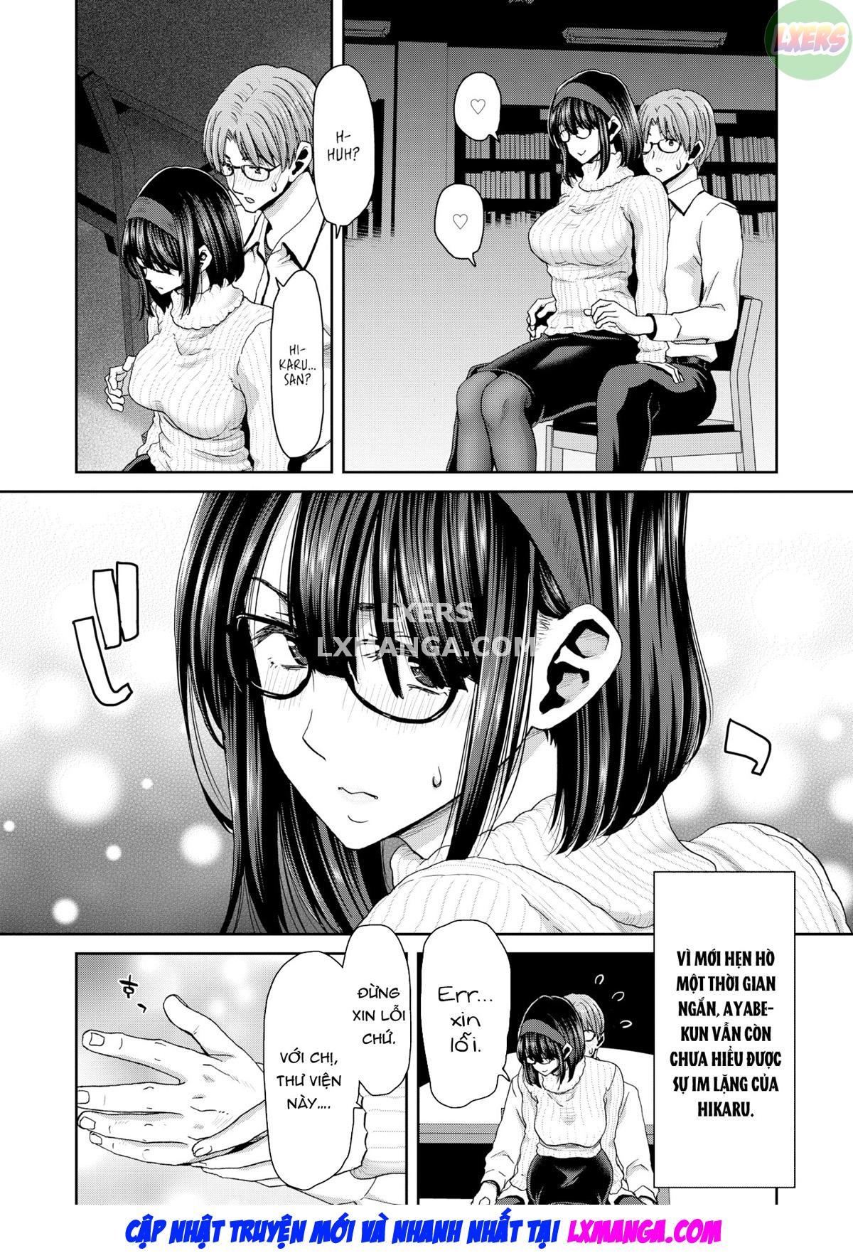 Đọc truyện hentai Biện pháp giải tỏa căng thăng cho phụ nữ - Chap 3 - Librarian Shitani Hikaru (28)