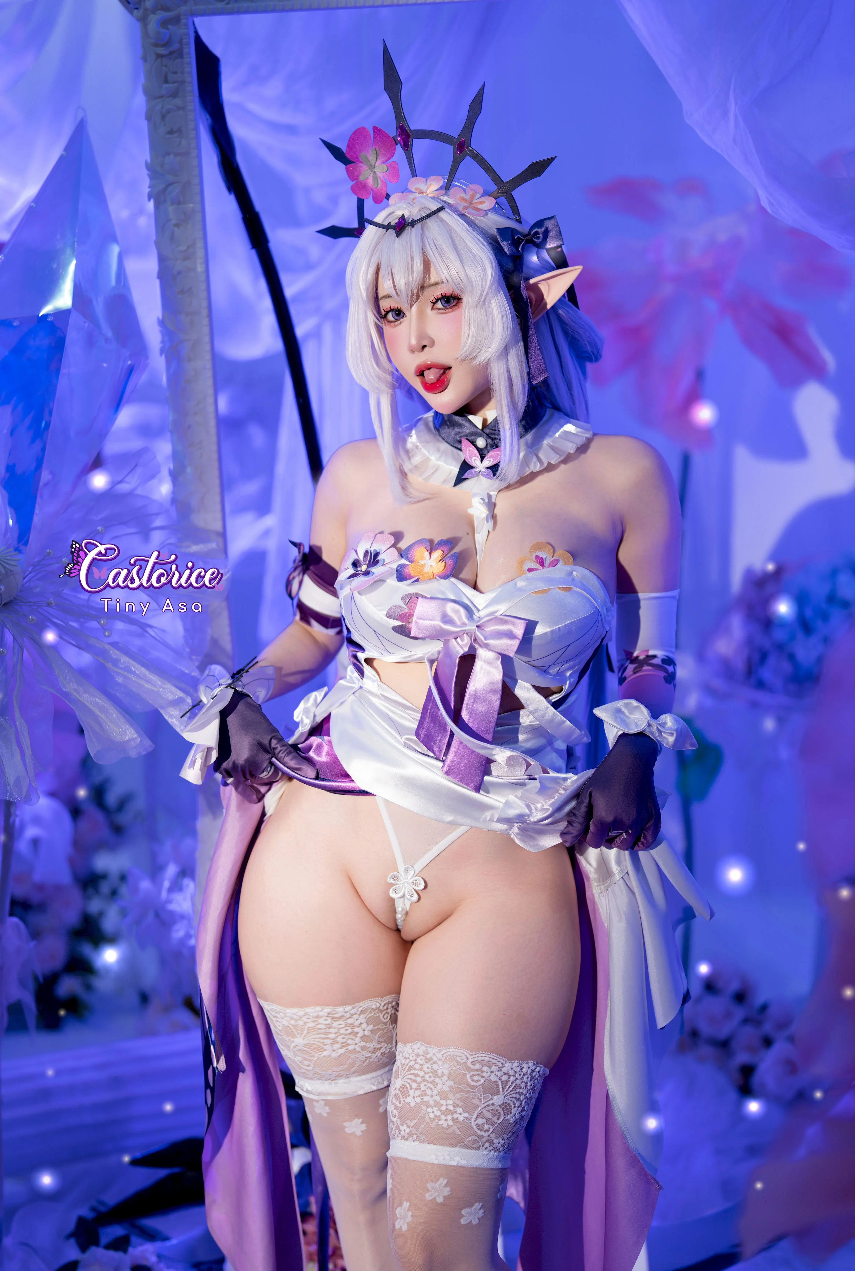 Đọc truyện hentai Tuyển tập Albums siêu phẩm Cosplay - Chap 1165 - Tiny Asa - Castorice (Honkai：Star Rail)