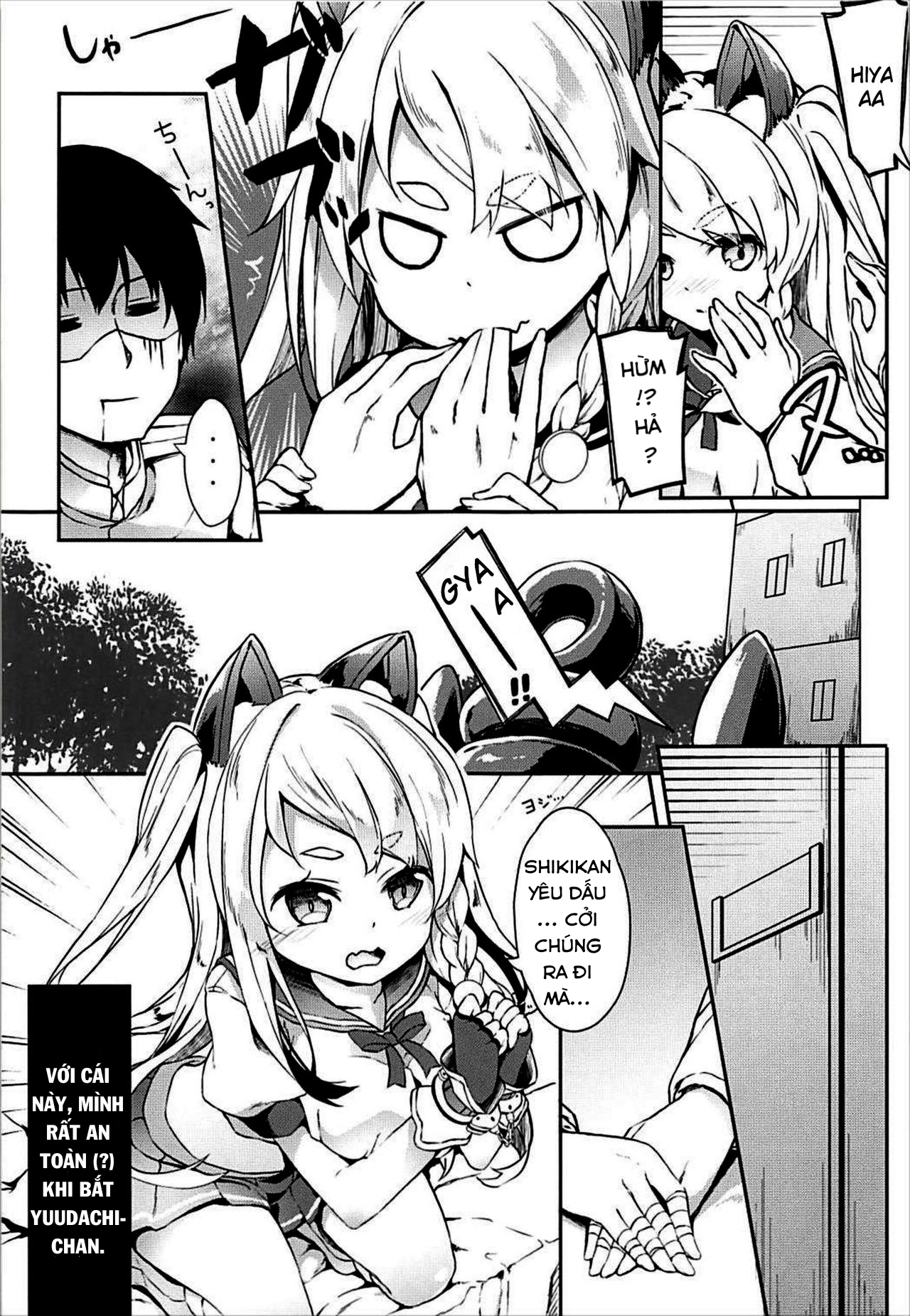 Đọc truyện hentai Hishokan Hajimemashita. -Shiratsuyu-class ver- - Oneshot