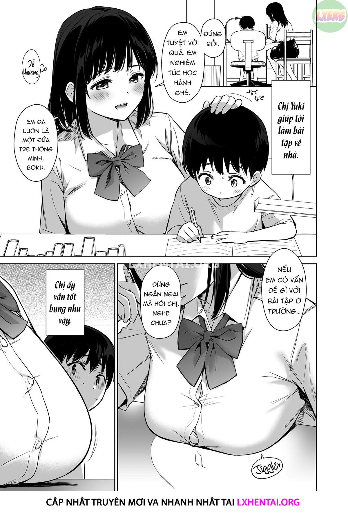 Đọc truyện hentai Naisho No Hajimete ~Suunenburi Ni Atta Shinseki No Bijin JK Shimai Ni Ecchi No Tehodoki Sarechaimasu~ - Oneshot