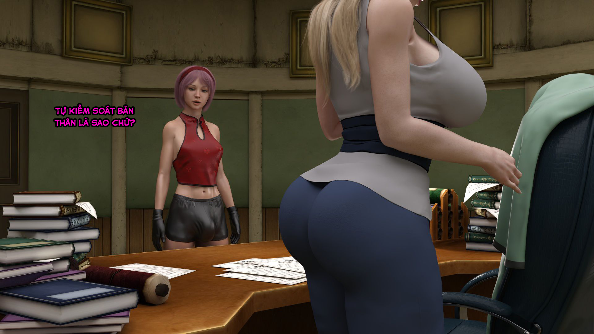 Đọc truyện hentai Training Tsunade (Naruto) - Oneshot