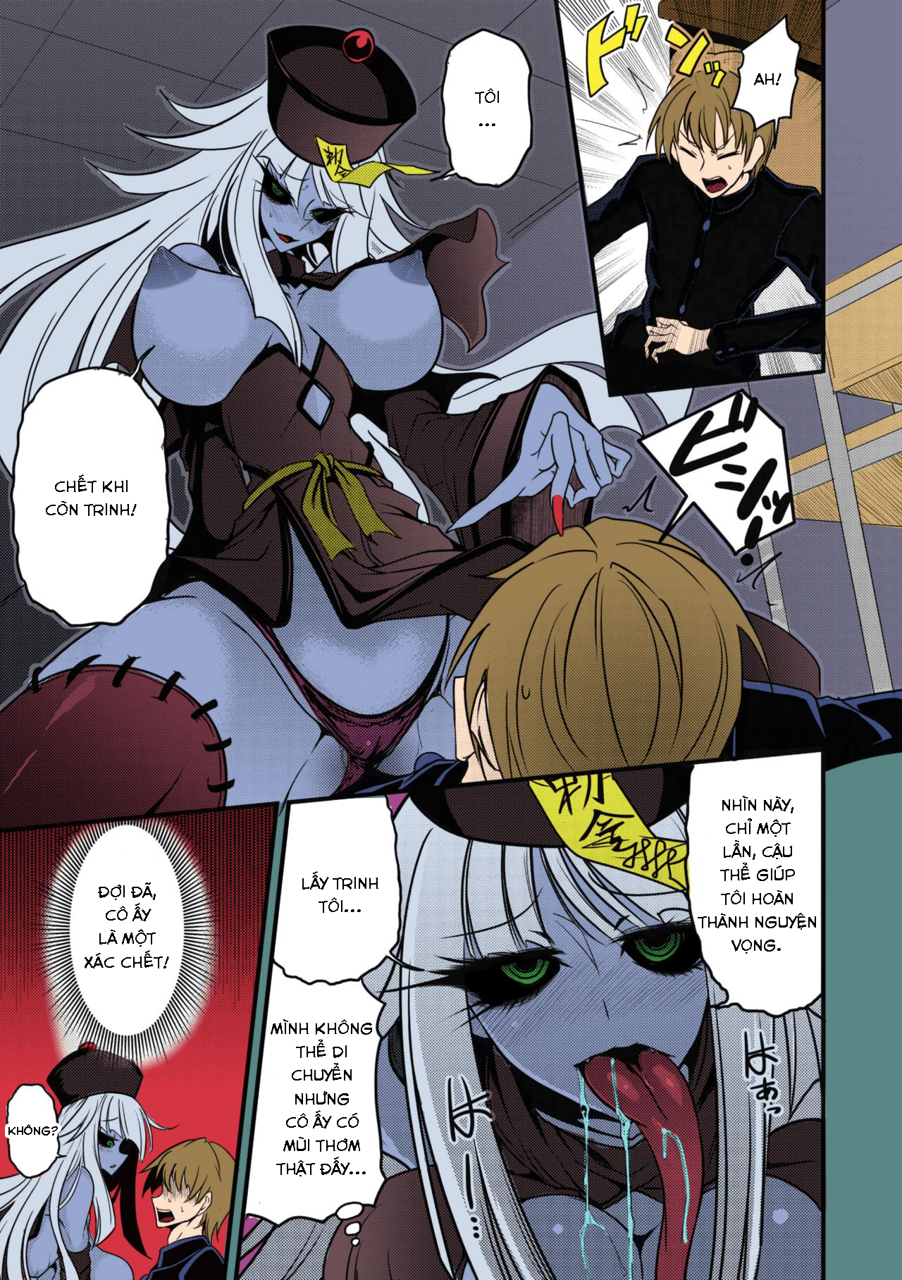 Đọc truyện hentai Reigen Shoukan Love Jiangshi - Oneshot