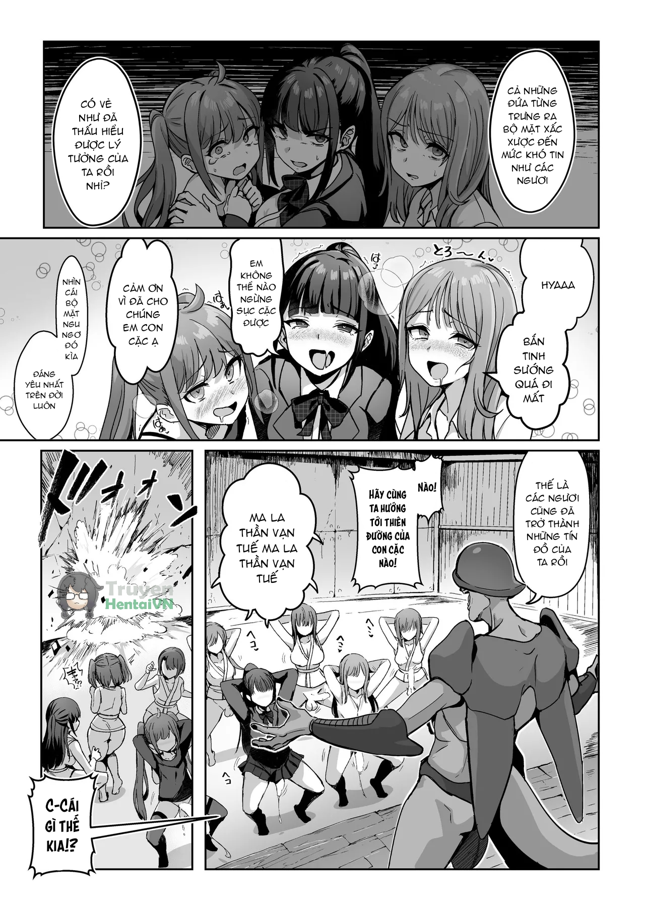 Đọc truyện hentai Mahou Shoujo Saint Lily Dankon ~Futanari o Hayasareta Mahou Shoujo ga Chinpo-gurui ni Ochiru Made~ - Oneshot