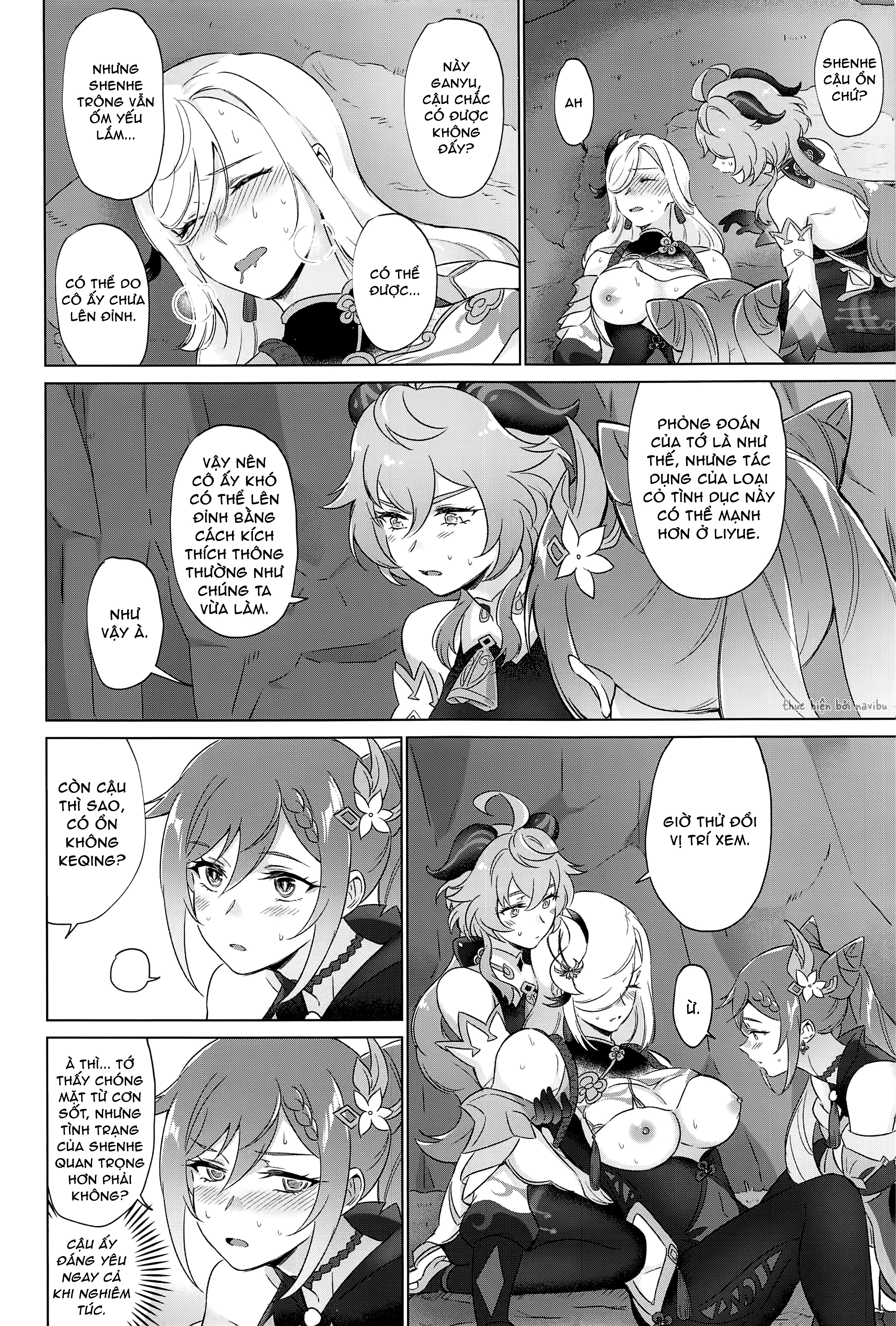 Đọc truyện hentai Nghiệm pháp tình dục kiểu Liyue - Chap 2