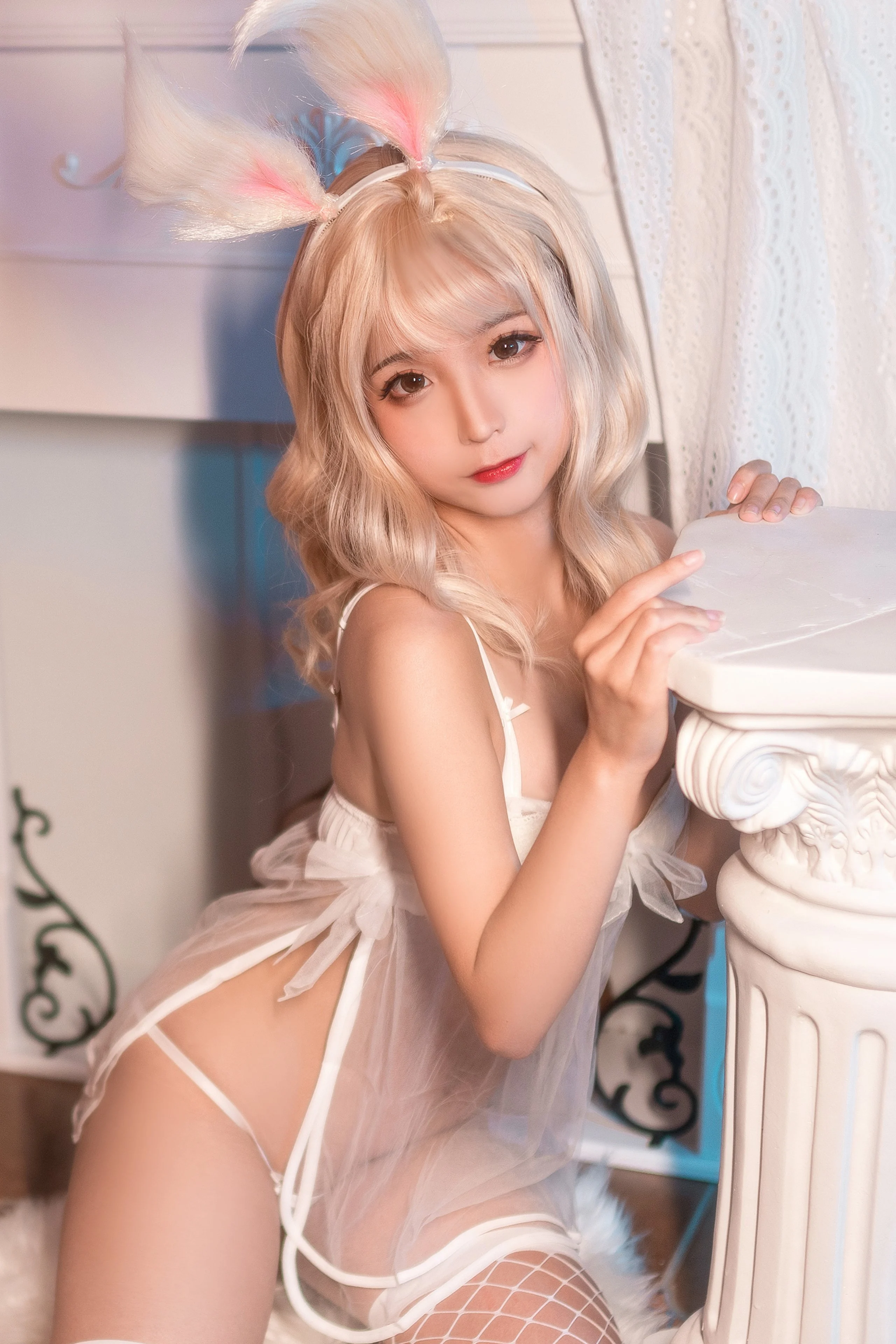 Đọc truyện hentai Tuyển tập Albums siêu phẩm Cosplay - Chap 666 - Stupid Momo - Rabbit