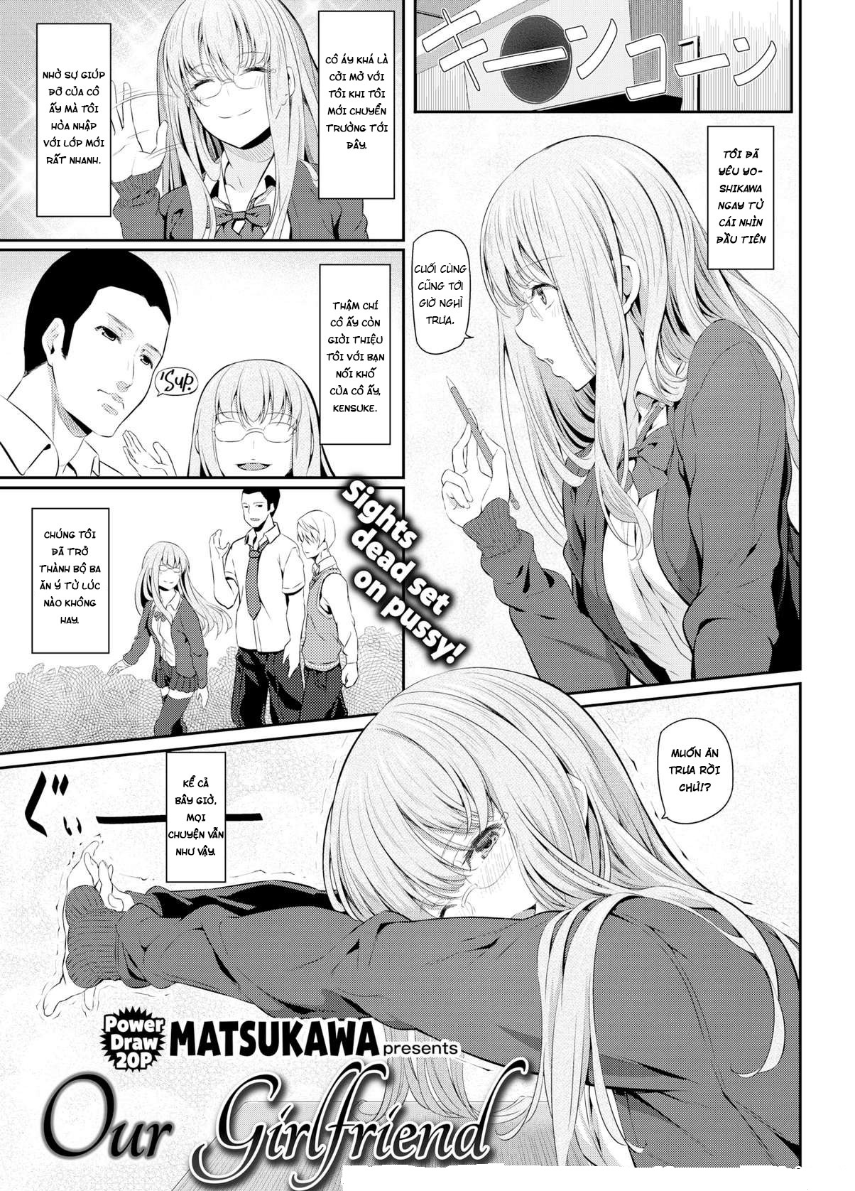 Đọc truyện hentai Bạn gái của chúng tôi - Oneshot