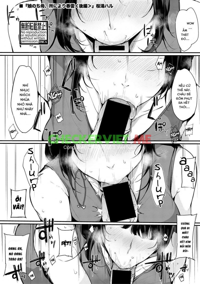 Đọc truyện hentai Musume Nochi Haha, Tokoroniyori Shunrai Kouhen - Oneshot