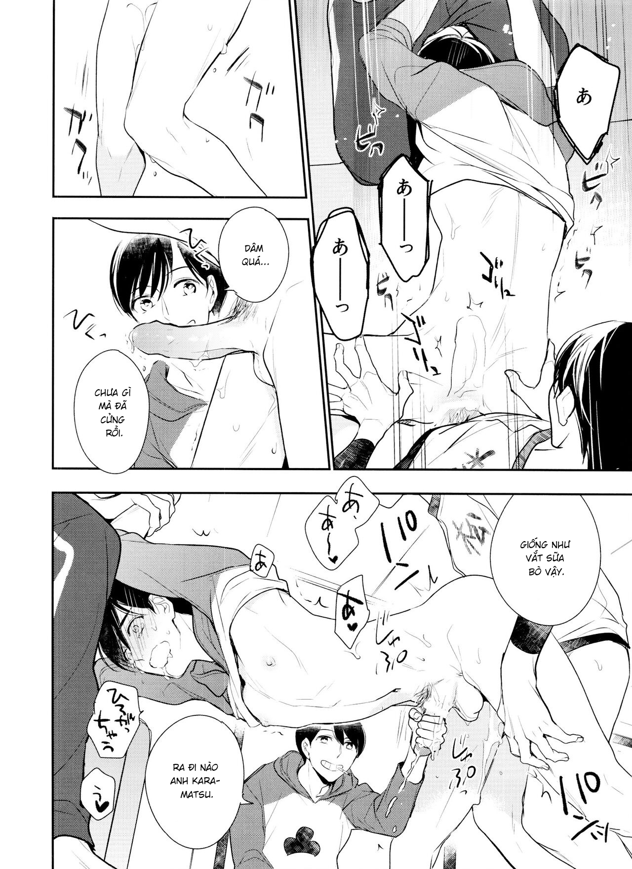 Đọc truyện hentai Hãy đến Matsuno-ka Ososo-san DJ - Oneshot