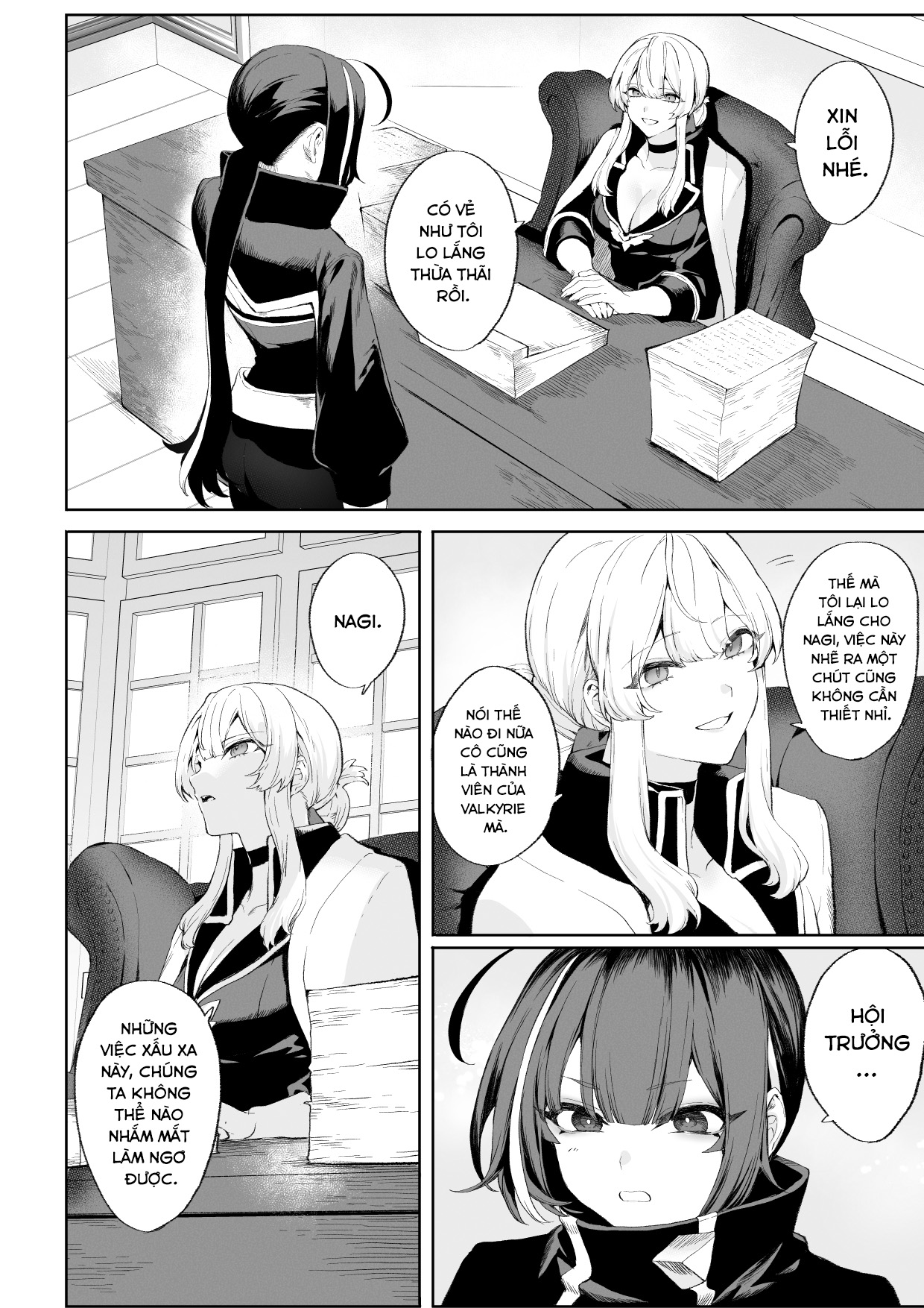 Đọc truyện hentai Câu chuyện về những Valkyrie! ~Nữ phù thuỷ~ - ~Nữ sát thủ~ Phần đầu