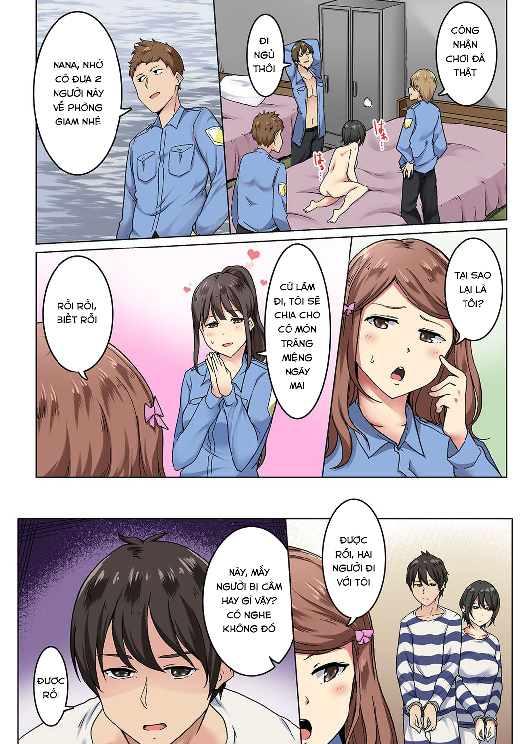 Đọc truyện hentai Kangoku Zemi Kanshu ni Zettai Fukujuu o Shiirarete - Chap 5