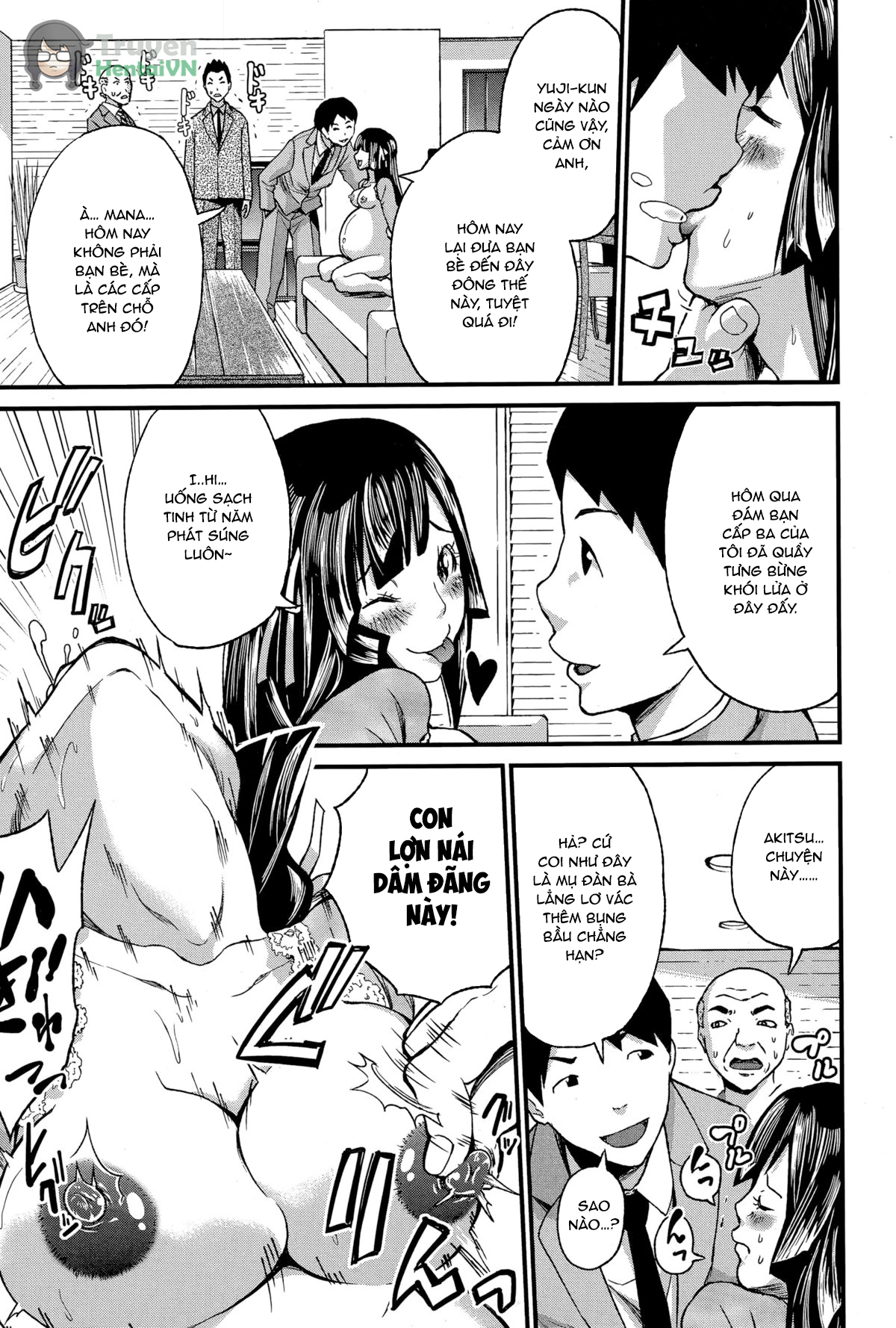 Đọc truyện hentai Tình đầu mười tháng - Oneshot