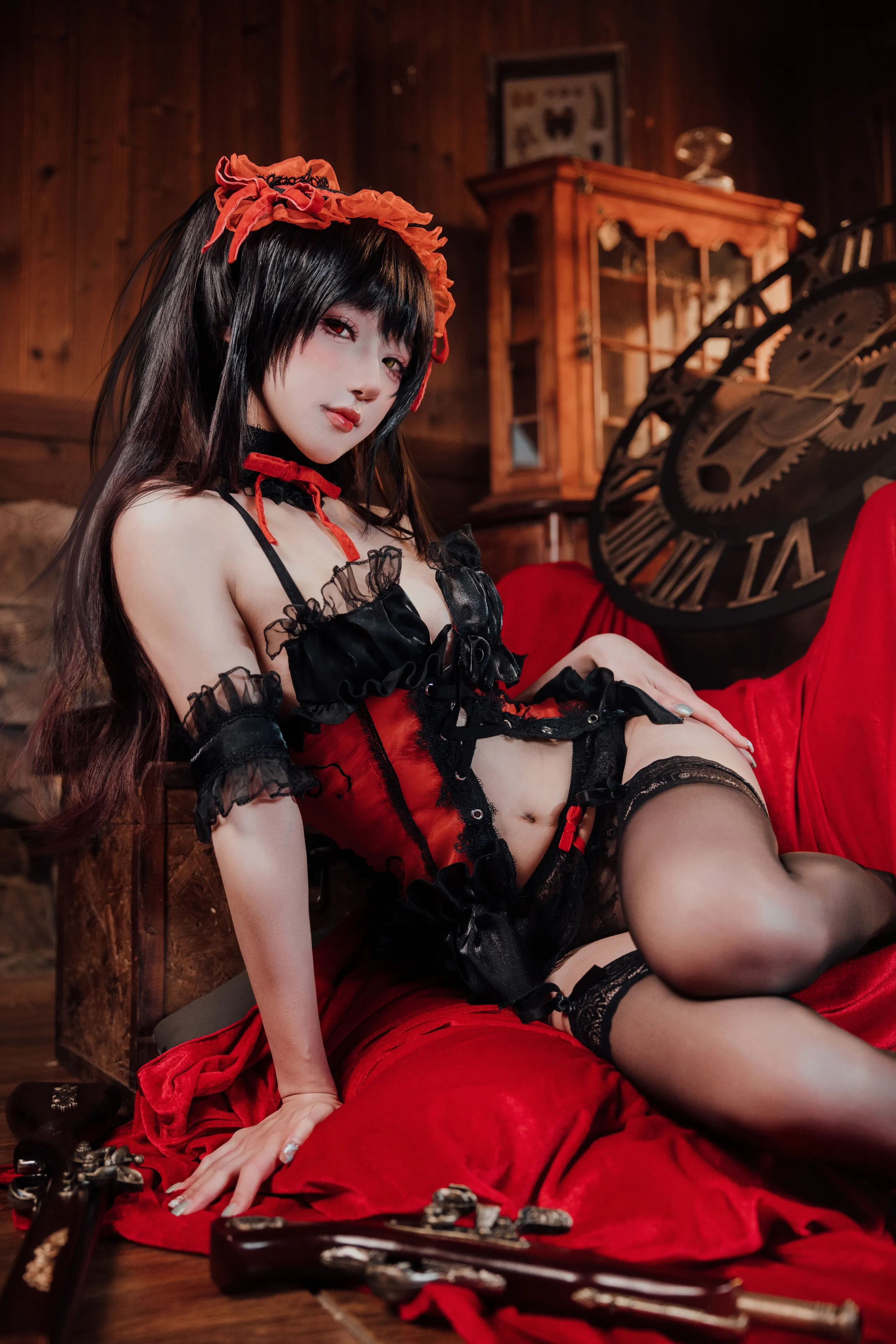 Đọc truyện hentai Tuyển tập Albums siêu phẩm Cosplay - Chap 1008 - Ah Bao is also a bunny girl Tokisaki Kurumi