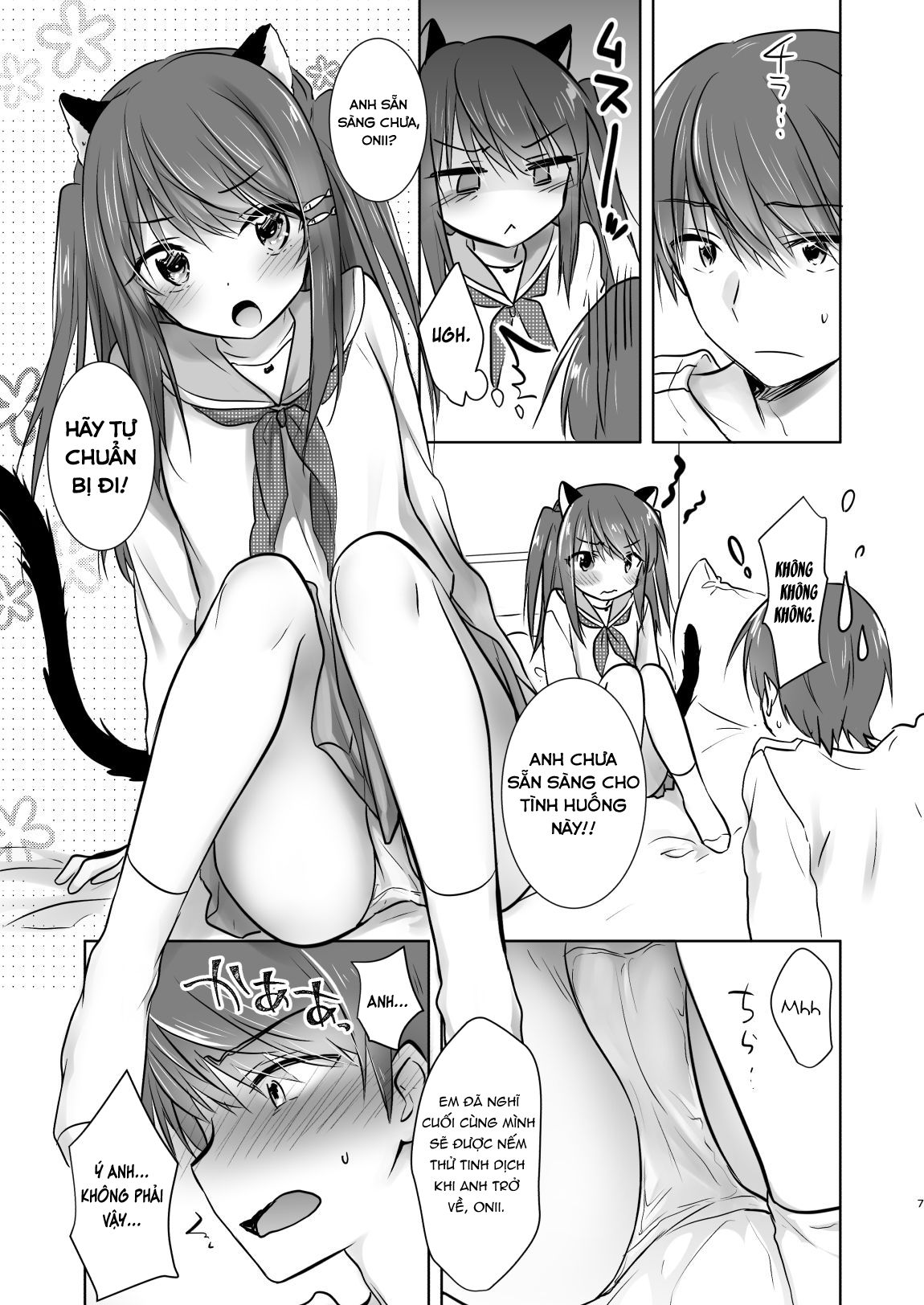 Đọc truyện hentai Cô em gái tôi đã biến thành Succubus với sự chấp thuận của gia đình tôi đã làm tình với em ấy - Oneshot