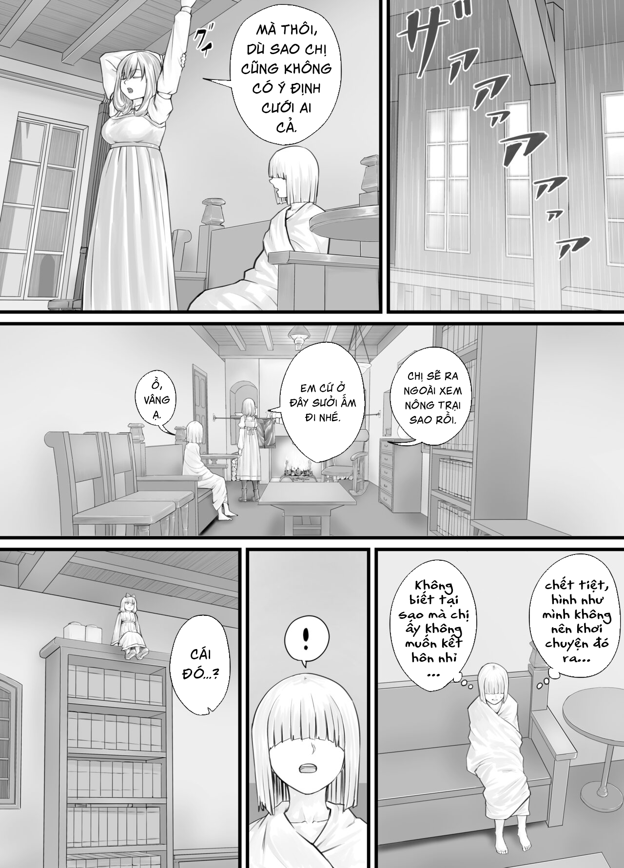 Đọc truyện hentai Manga nơi bạn có thể nhìn thấy cảnh mình tè lên chị gái mình - Chap 3 + 4 + 5