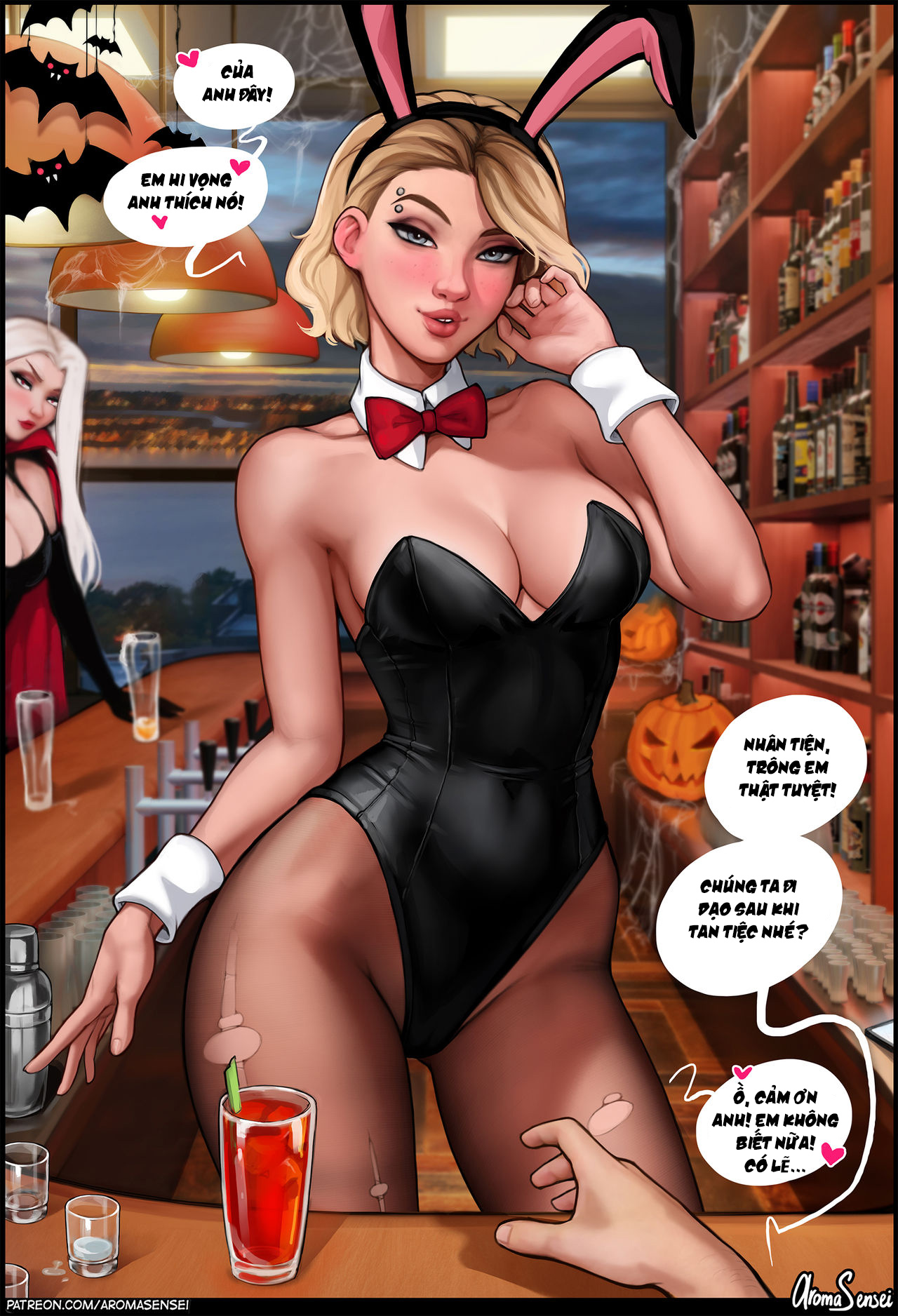 Đọc truyện hentai Halloween party at Frozen Inc! - Chap 1