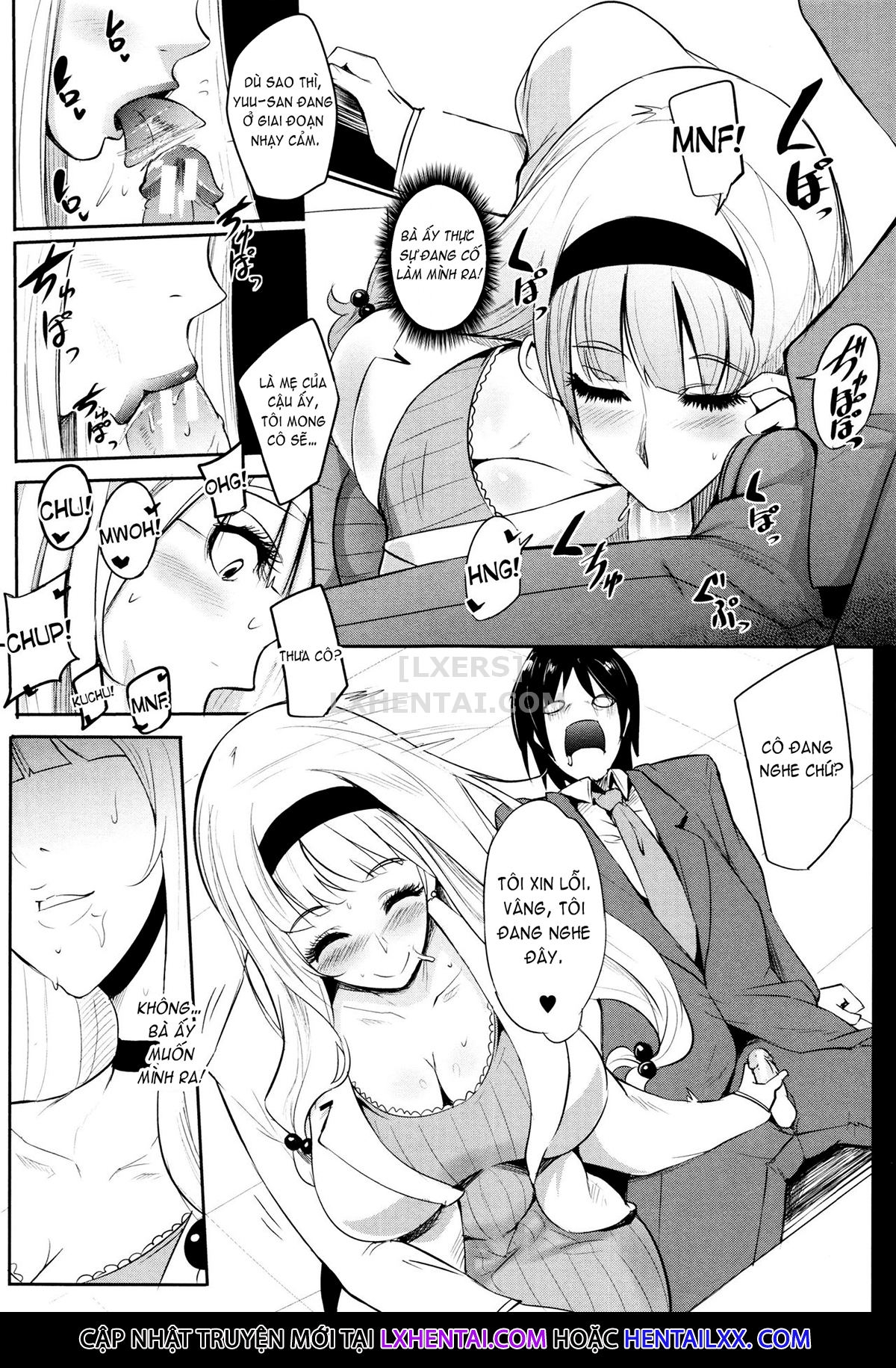 Đọc truyện hentai Gamandekinai Mesuana - Chap 1