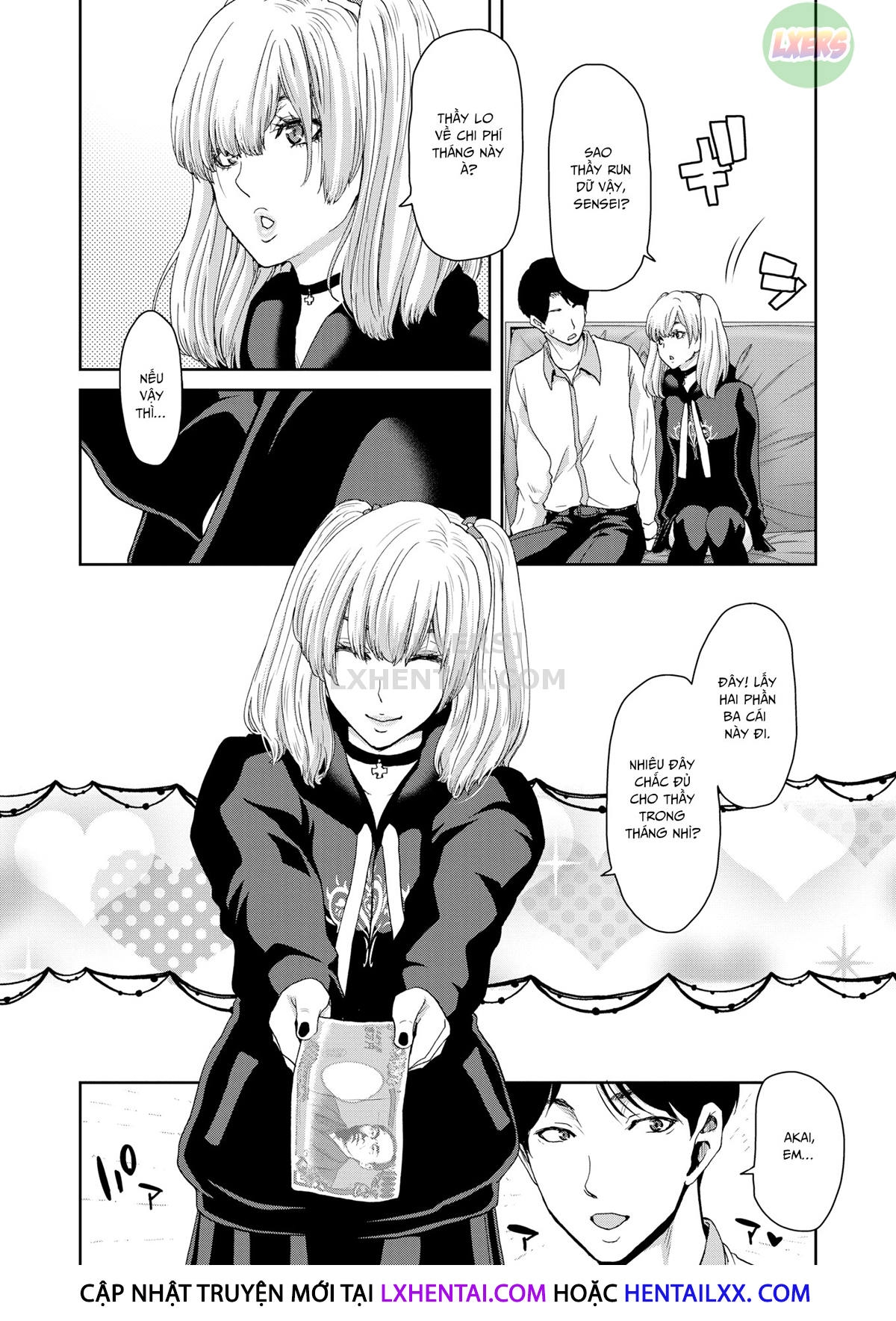 Đọc truyện hentai Chàng giáo viên và cô học sinh hút anh ấy cạn tinh - Oneshot